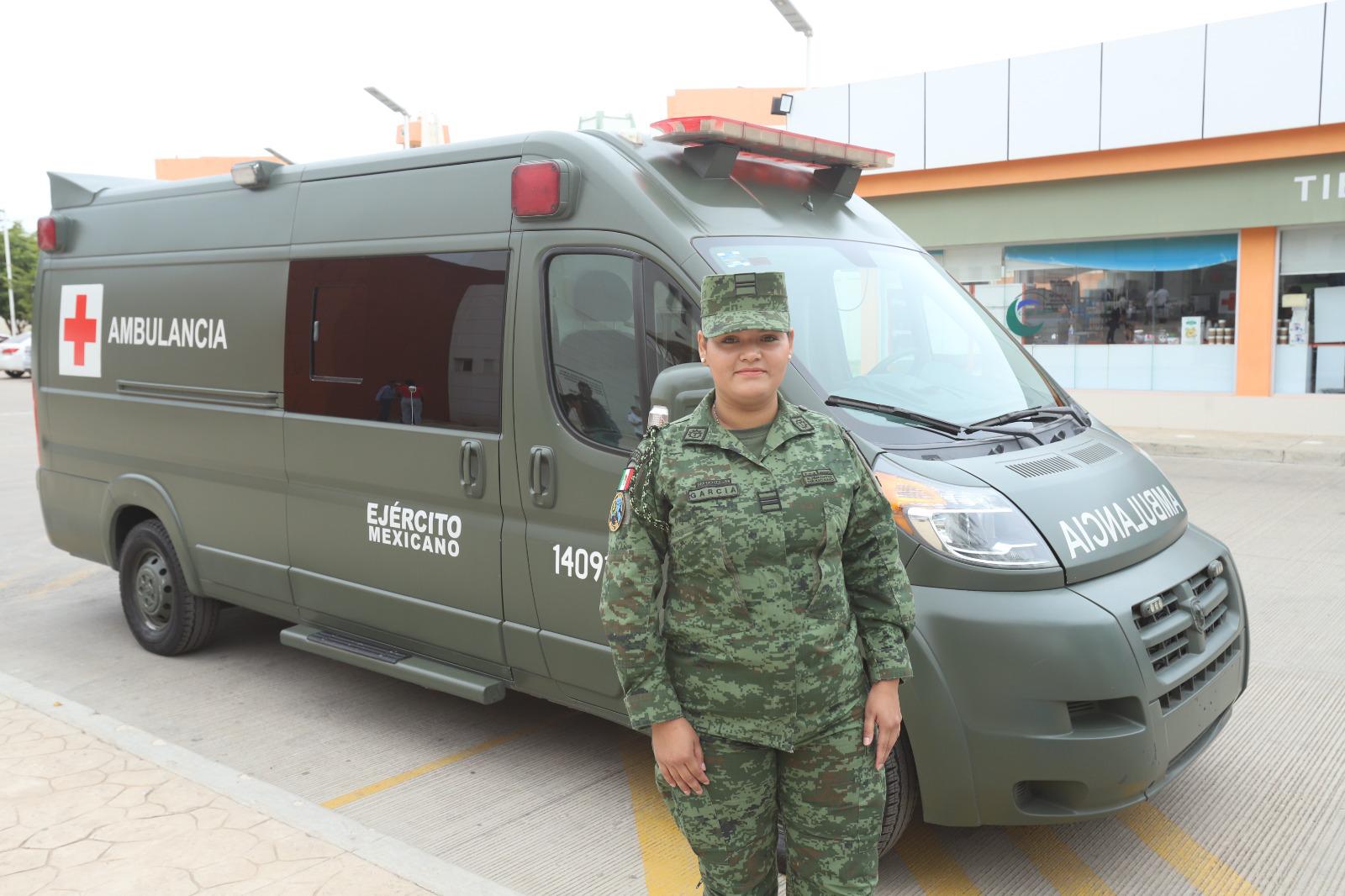 $!Sargento Segundo Auxiliar Conductor, Mayra Romero García.