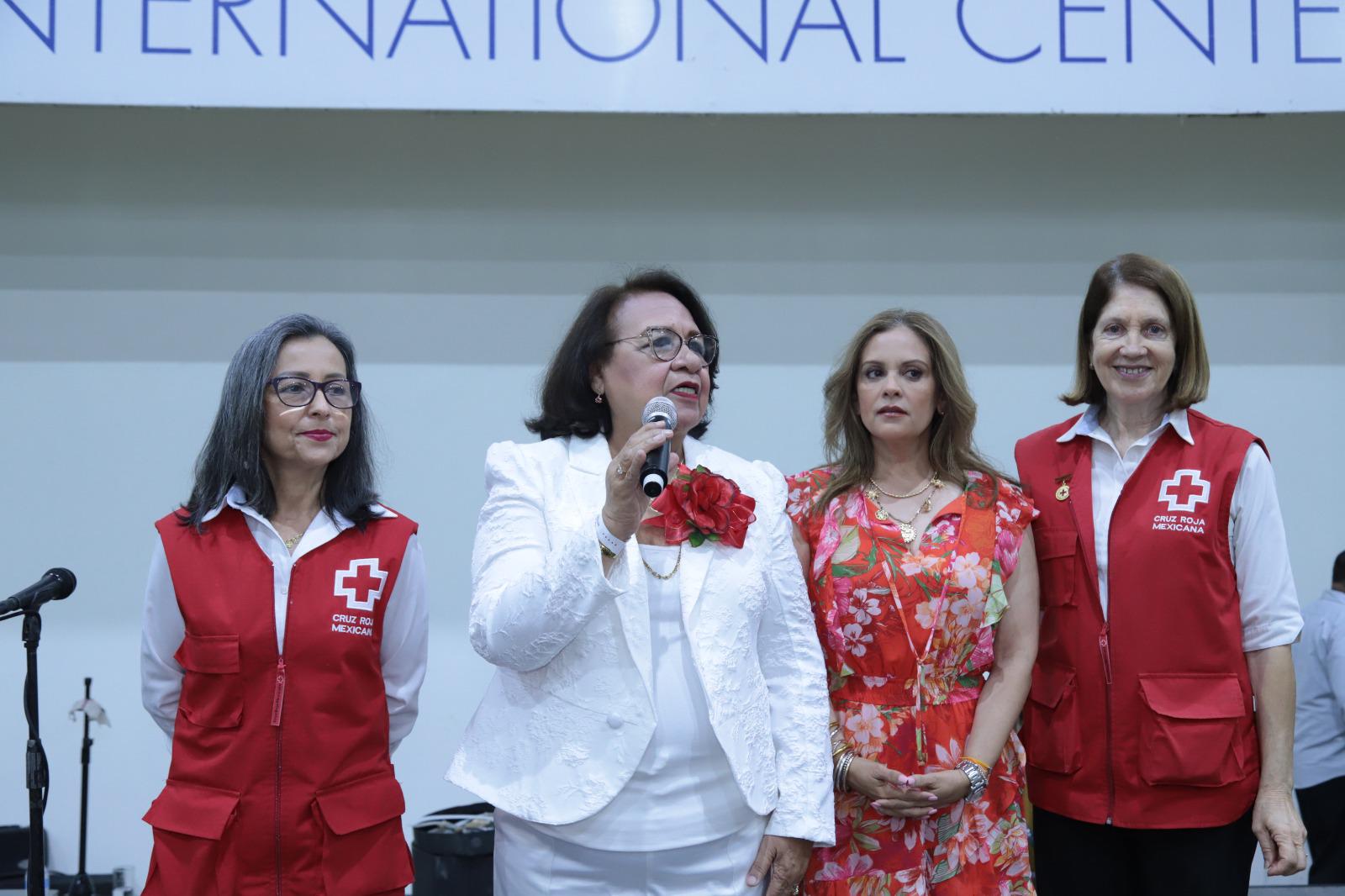 $!Laura Delia Hernández expresó unas palabras de bienvenida a los presentes.
