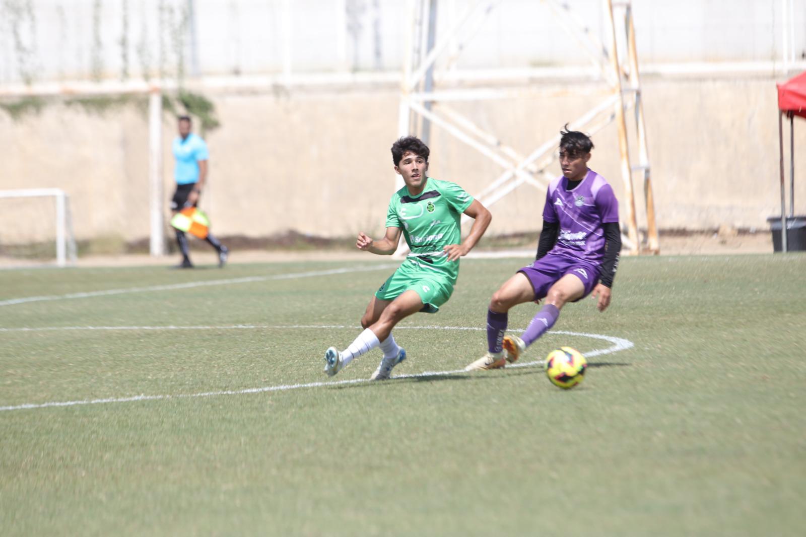 $!Mazatlán FC y Santos Laguna empatan en su primer amistoso de pretemporada