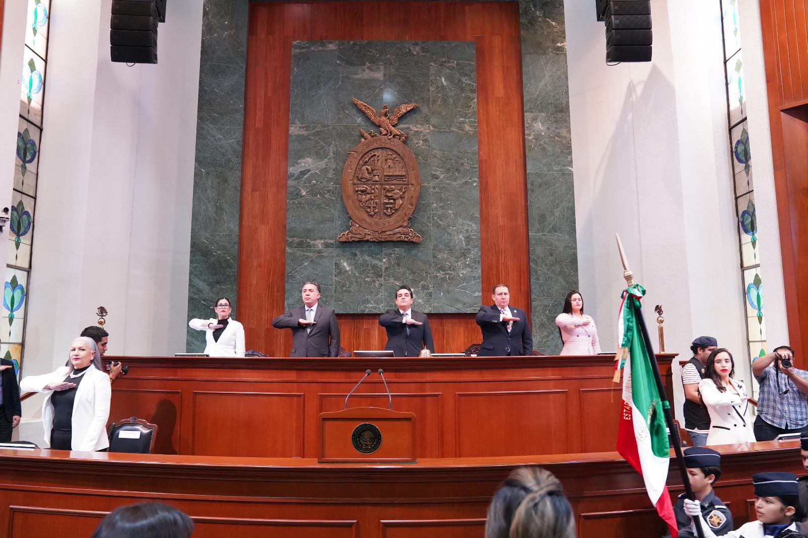 $!Instalan el Tercer Año de sesiones de la 64 Legislatura en Sinaloa