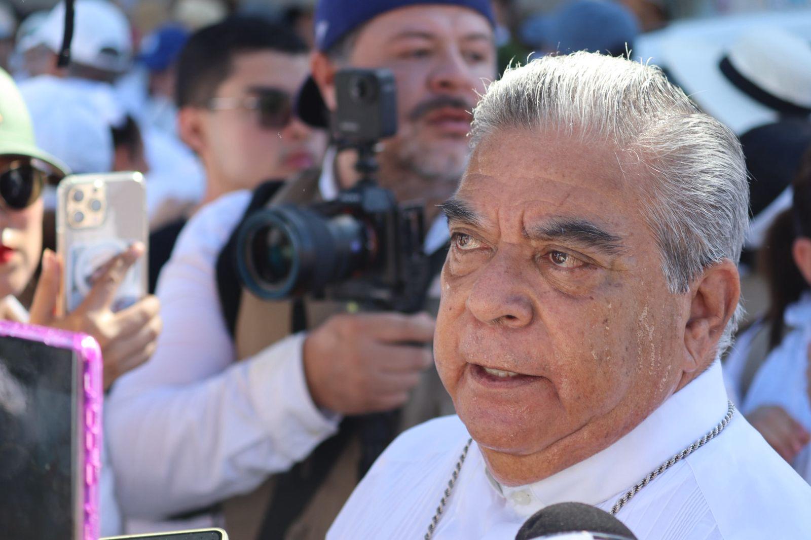 $!Grupos antagónicos que pelean en Sinaloa deben comprender que el mal no es el camino: Obispo de Culiacán