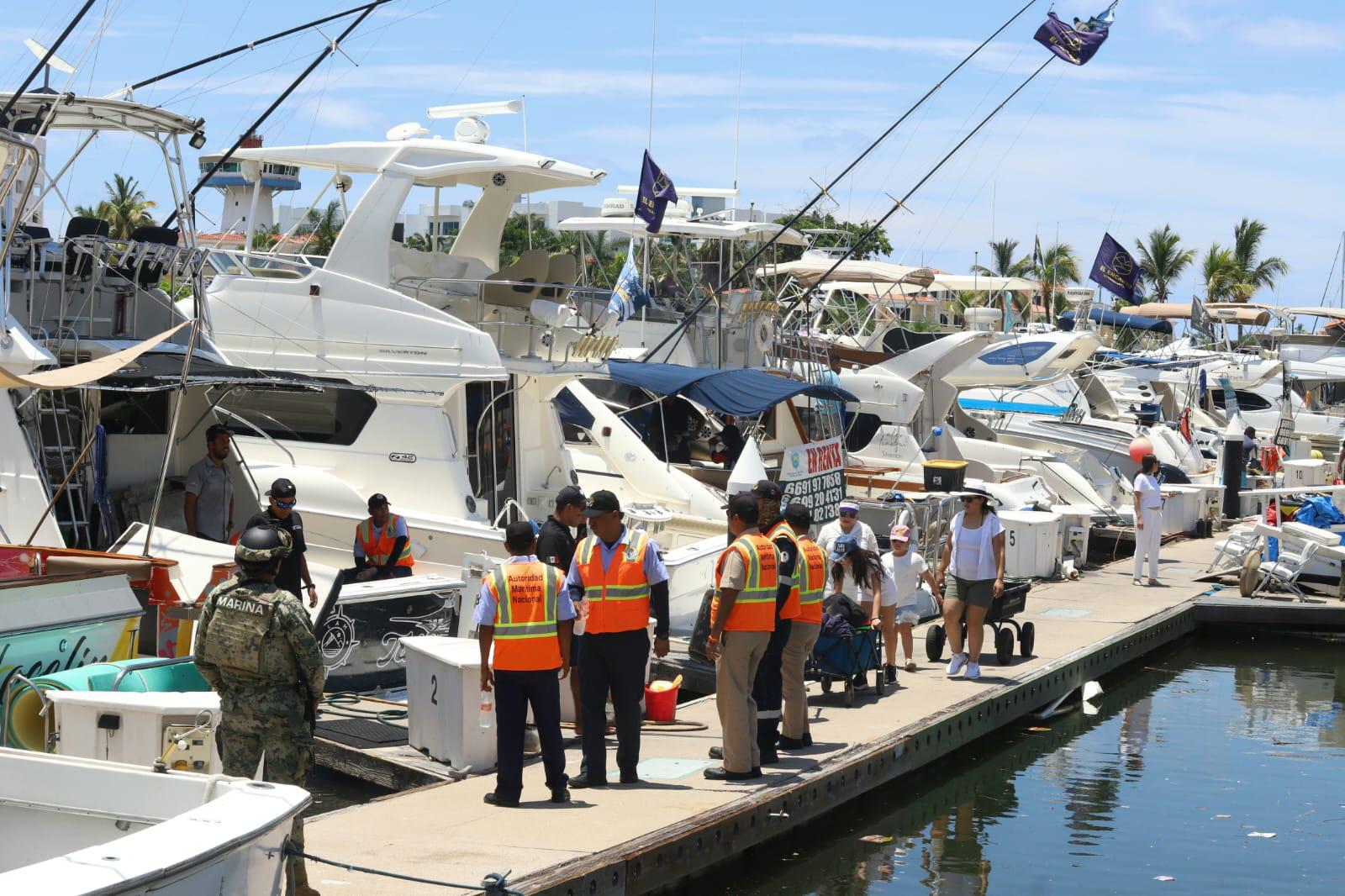 $!Refuerza Capitanía de Puerto operativos de revisión en Mazatlán