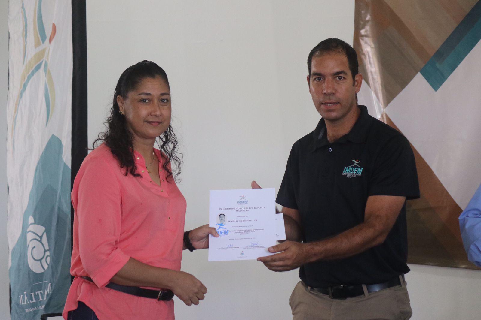 $!Finaliza Primer Curso de Capacitación para Entrenadores Imdem 2022