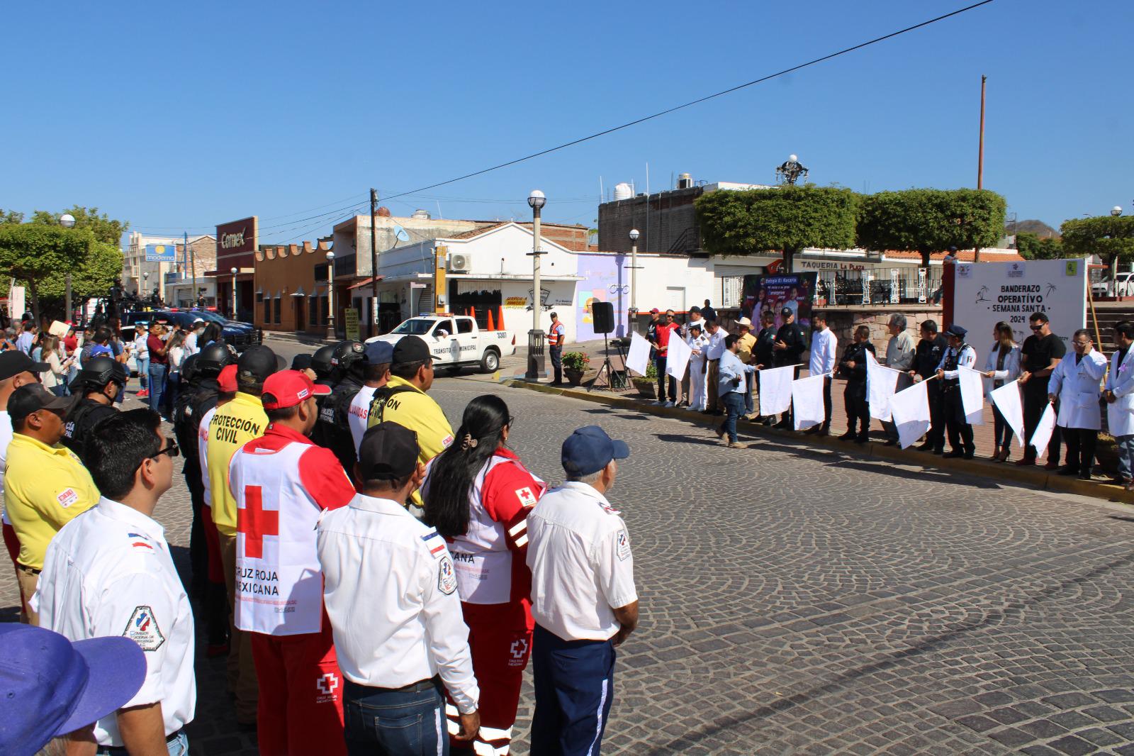 $!Ponen en marcha en Rosario operativo de seguridad por Semana Santa