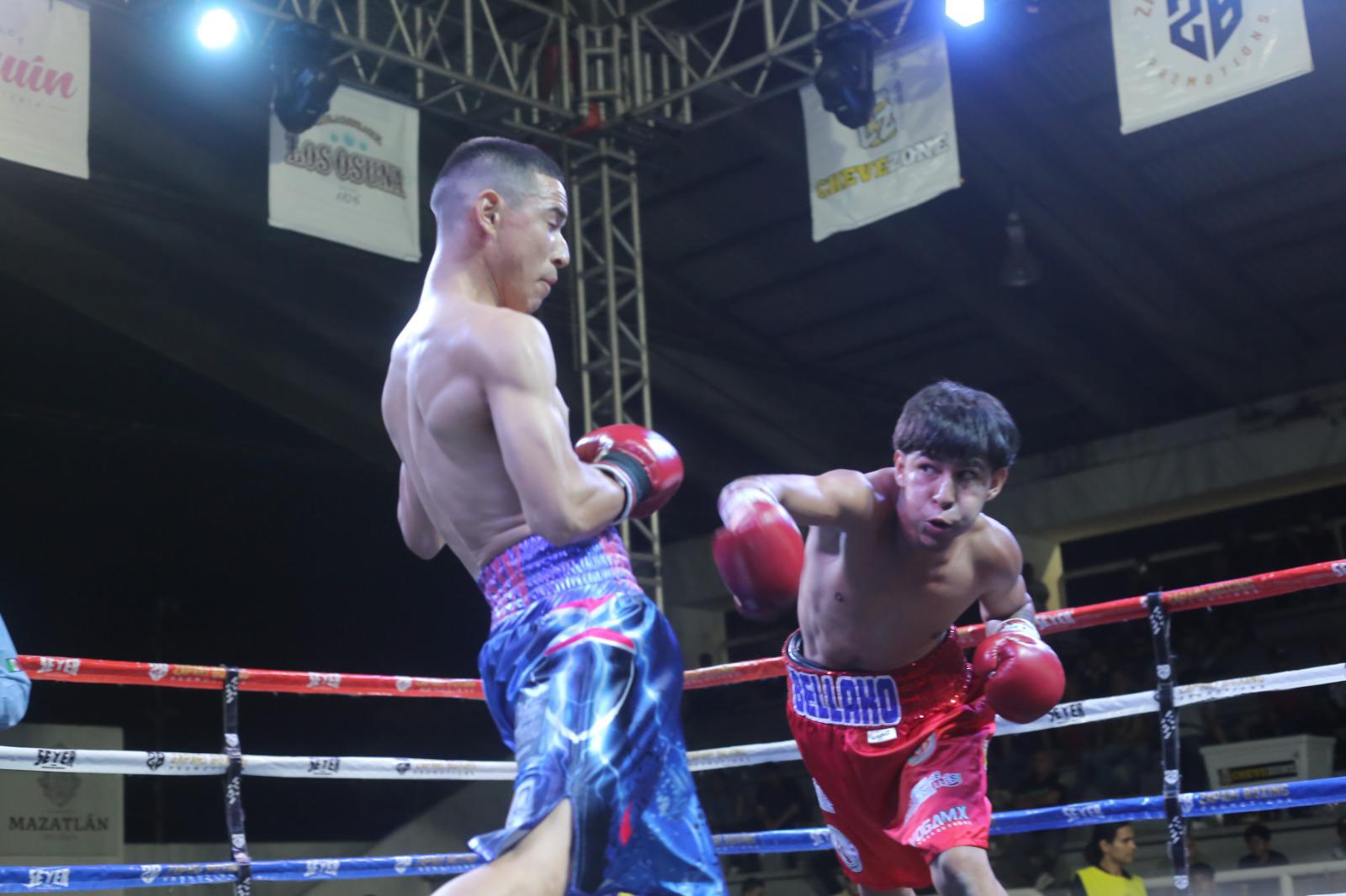 $!Escuinapense ‘Soldado’ Contreras sale avante en función Sangre Nueva 4