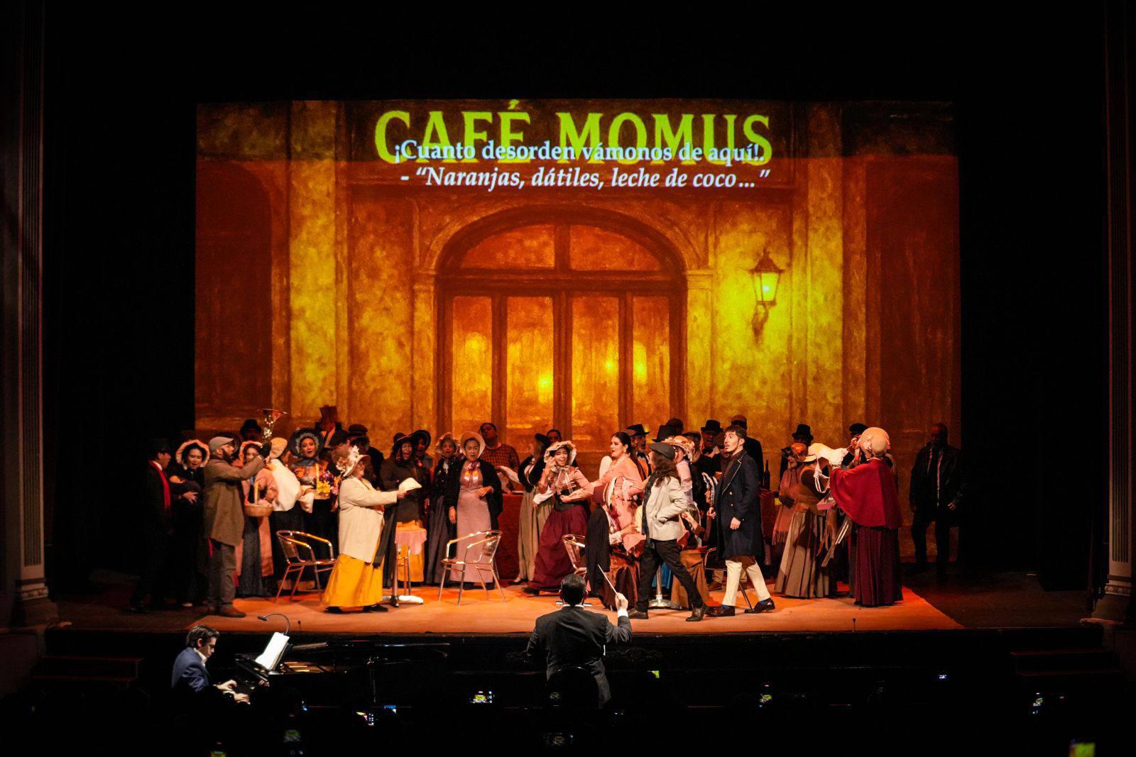 $!En Mazatlán se presentó La Bohème de Giacomo Puccini con el TAOS.