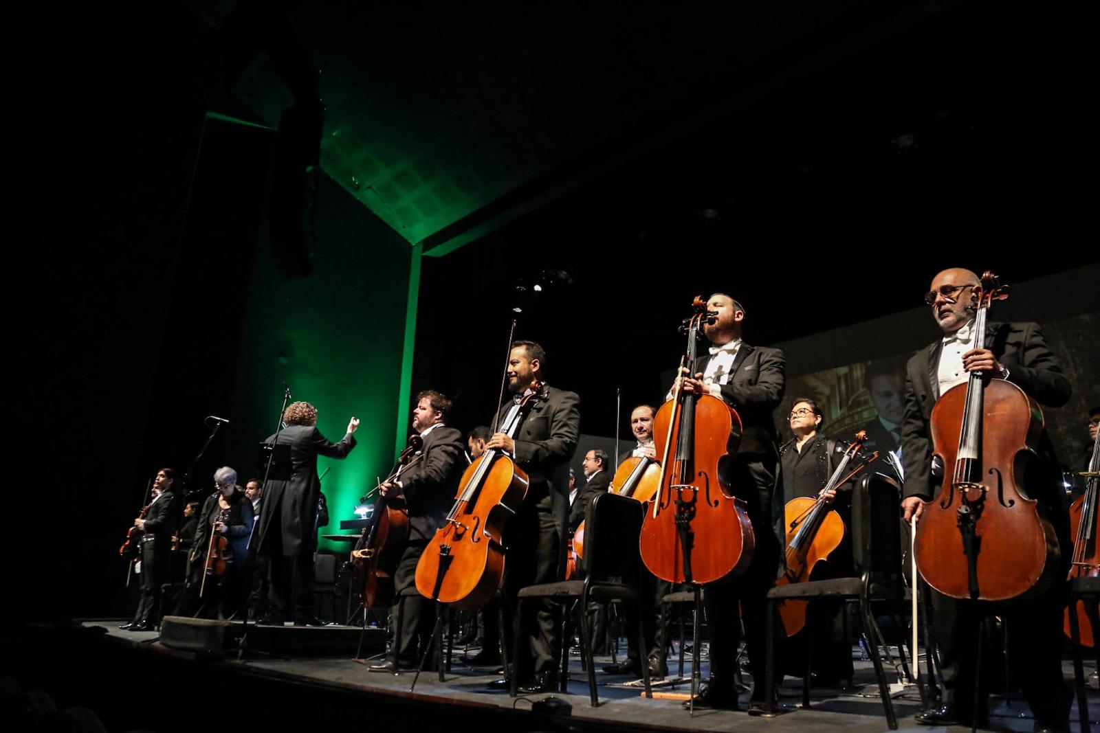 $!A lo largo del concierto, la OSSLA desplegó una interpretación sólida y expresiva, en la que se hizo evidente el trabajo fino de cada sección orquestal.