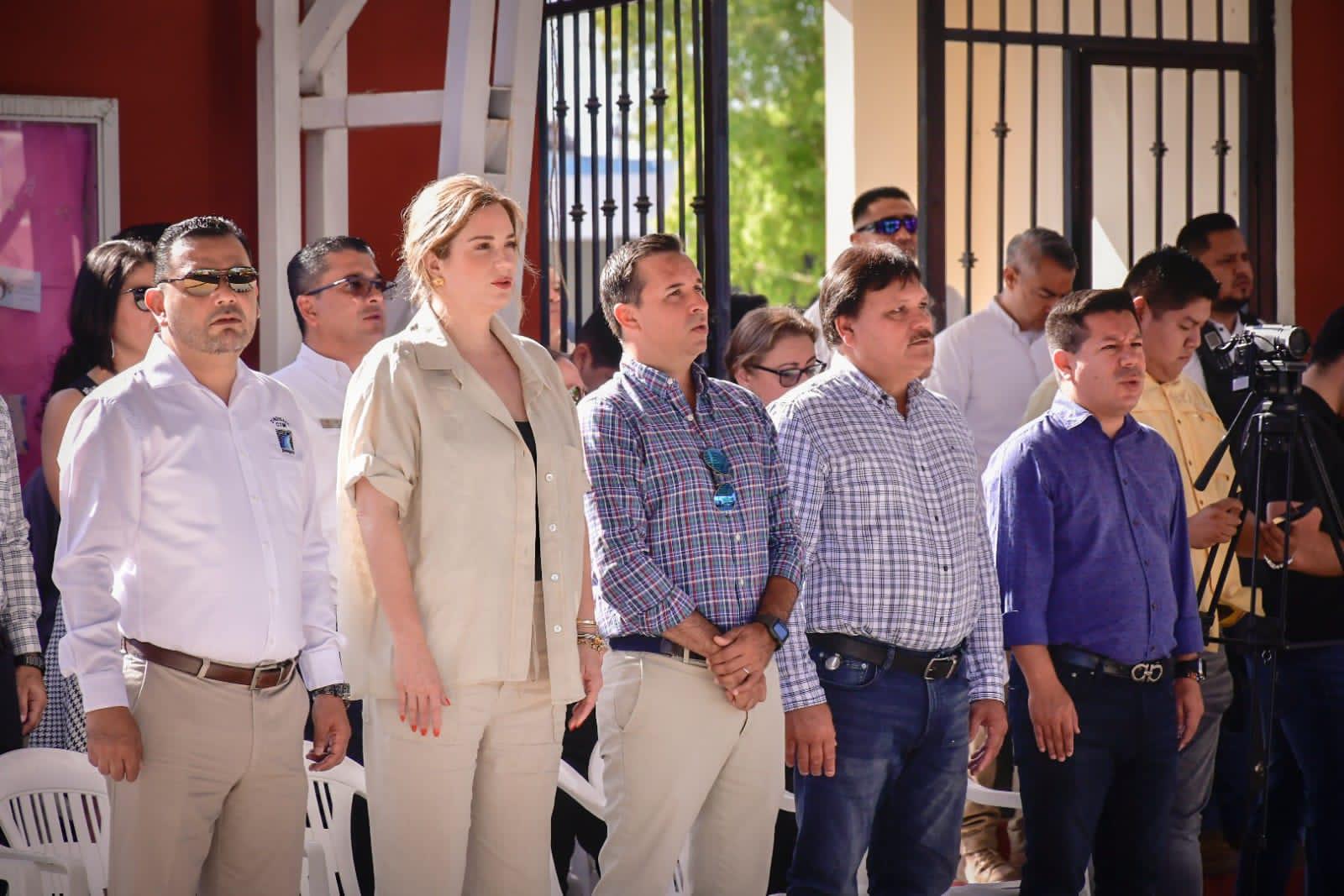 $!Llega el Lunes Cívico a secundaria de Valle Bonito, en Mazatlán