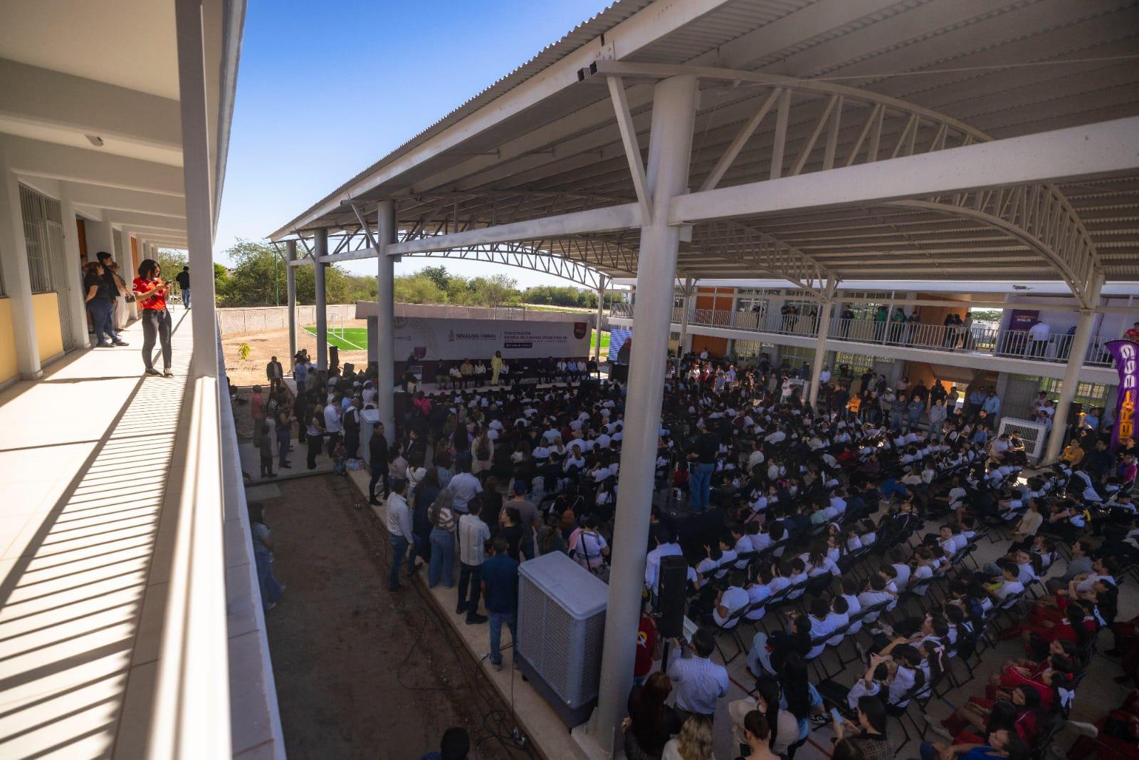 $!Inauguran secundaria en Valle Alto; costó más de 75.6 millones y es para 720 estudiantes