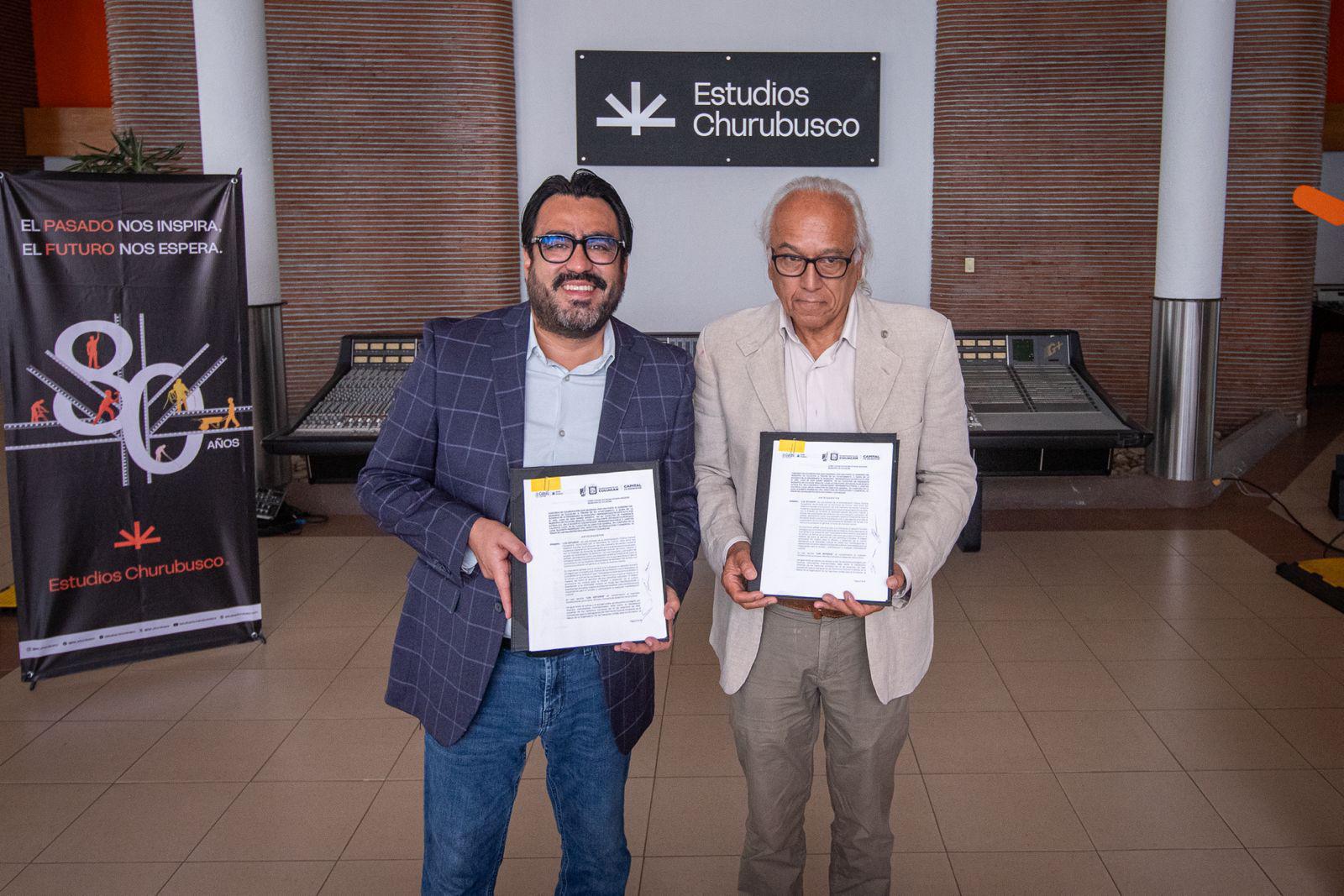 $!Gobierno de Culiacán firma convenios con la Cineteca Nacional y Estudios Churubusco