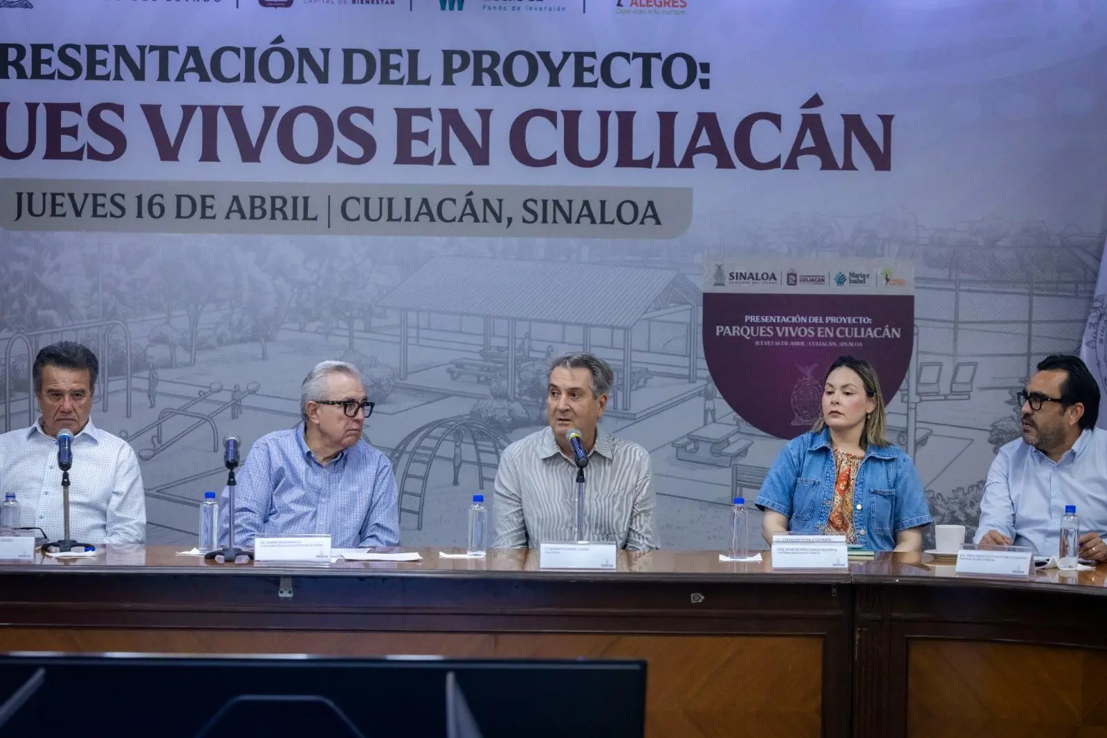 $!Lanzan Parques Vivos en Culiacán; Gobierno, empresarios y vecinos invertirán en rescate de espacios públicos