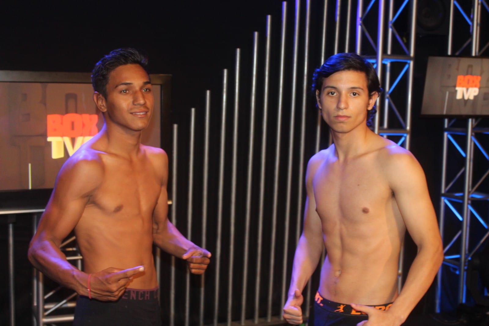 $!‘Balita’ López y Gerardo Martínez cumplen con la romana y ponen caliente su pelea de este viernes