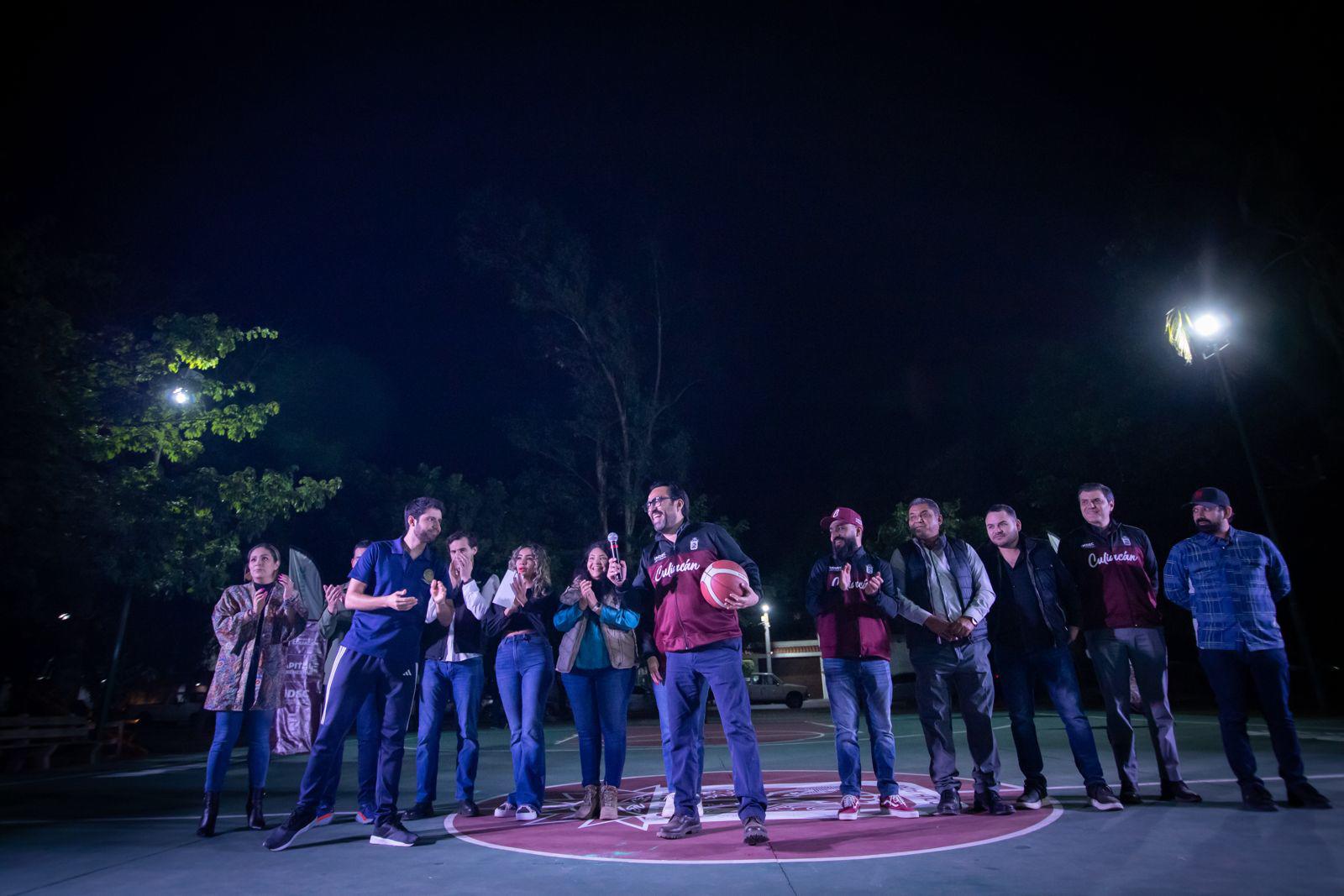 $!Entregan cancha deportiva totalmente rehabilitada en La Campiña