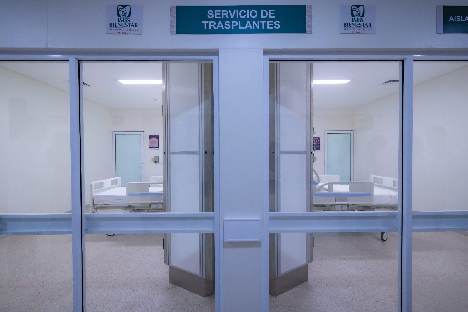 $!Inauguran unidad de trasplantes en el Hospital General de Culiacán; destacan atención gratuita y especializada