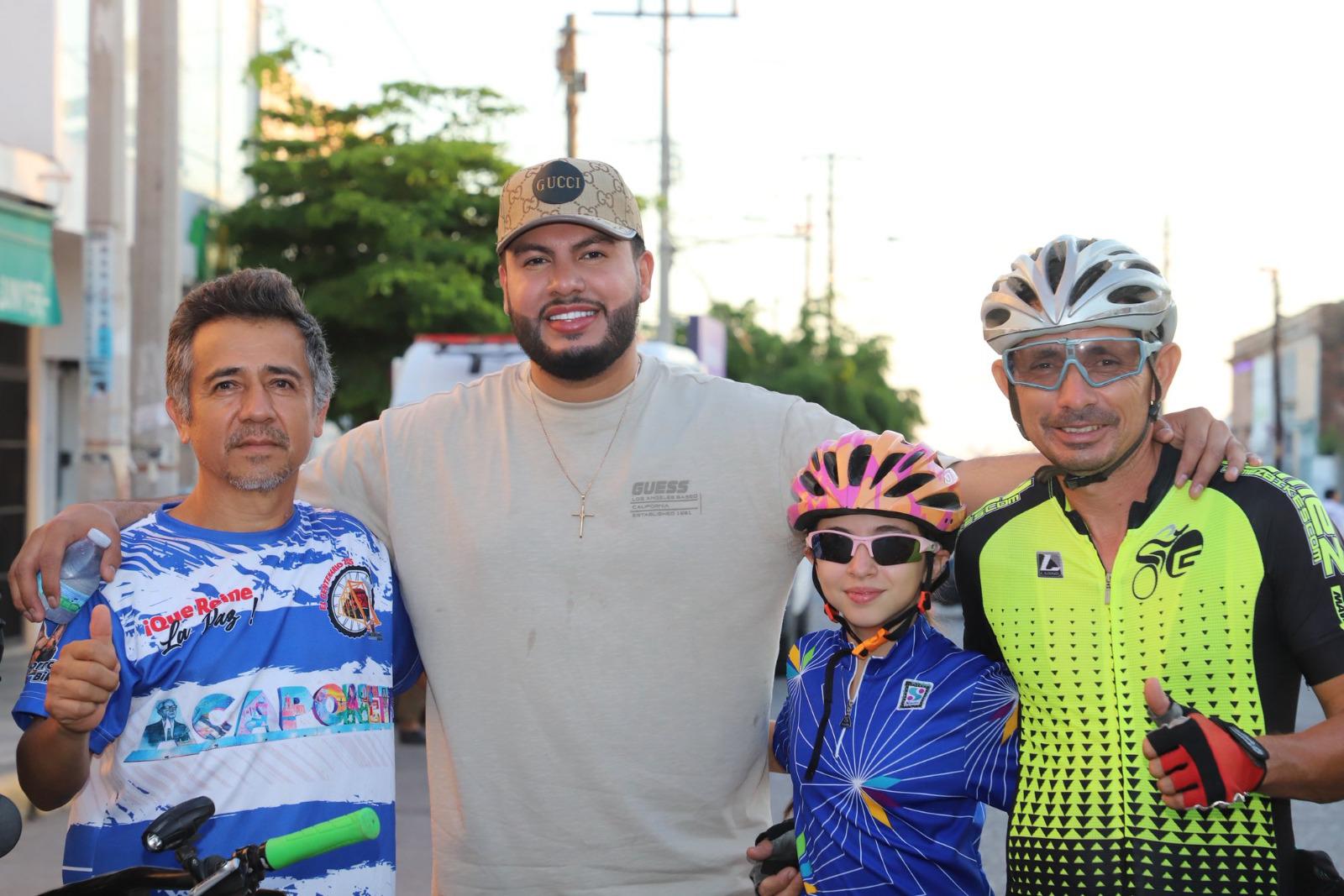 $!Realizan rodada para conmemorar el Día Mundial de la Bicicleta, en Elota