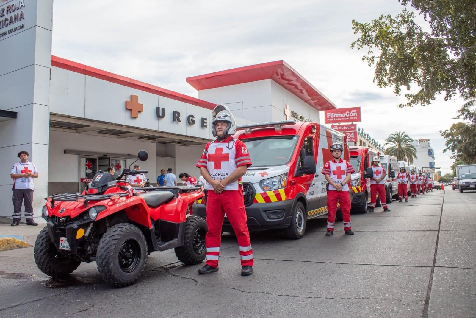 $!Brinda Cruz Roja Culiacán casi 500 atenciones durante el operativo de Semana Santa