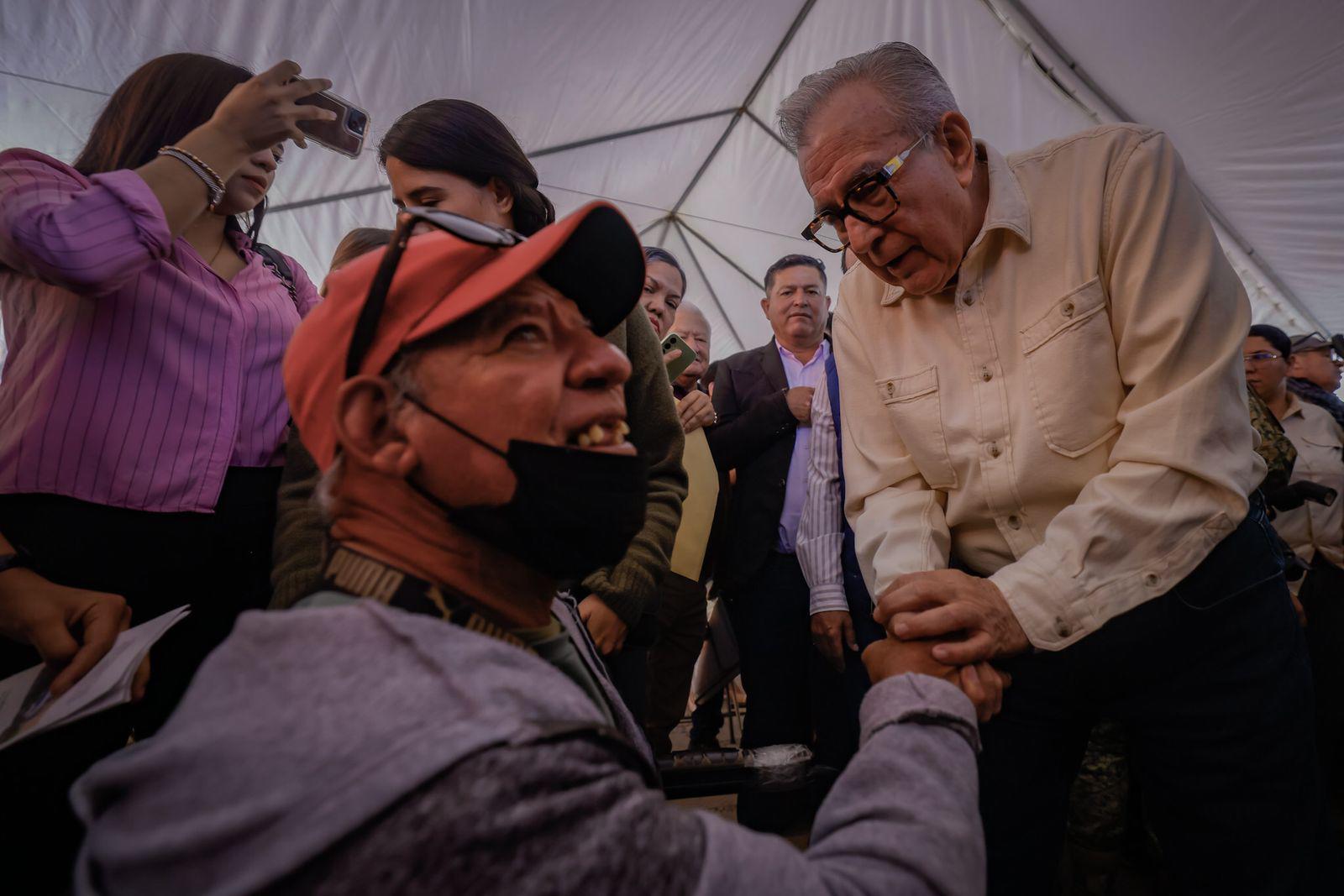 $!Acude Rocha Moya a La Cruz en medio de un fuerte operativo de seguridad