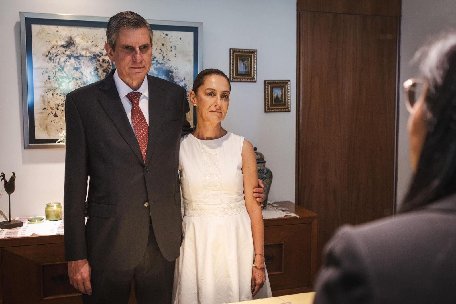 $!Claudia Sheinbaum contrae matrimonio con el mazatleco Jesús María Tarriba