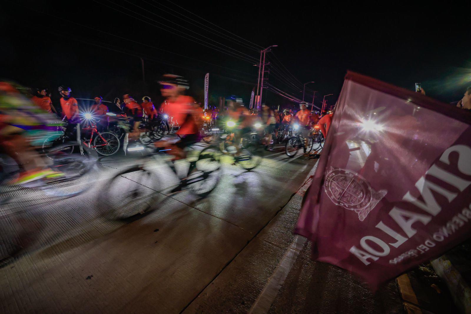$!Rodada Naranja reúne a mil 300 ciclistas en arranque de los 16 Días de Activismo contra la Violencia de Género