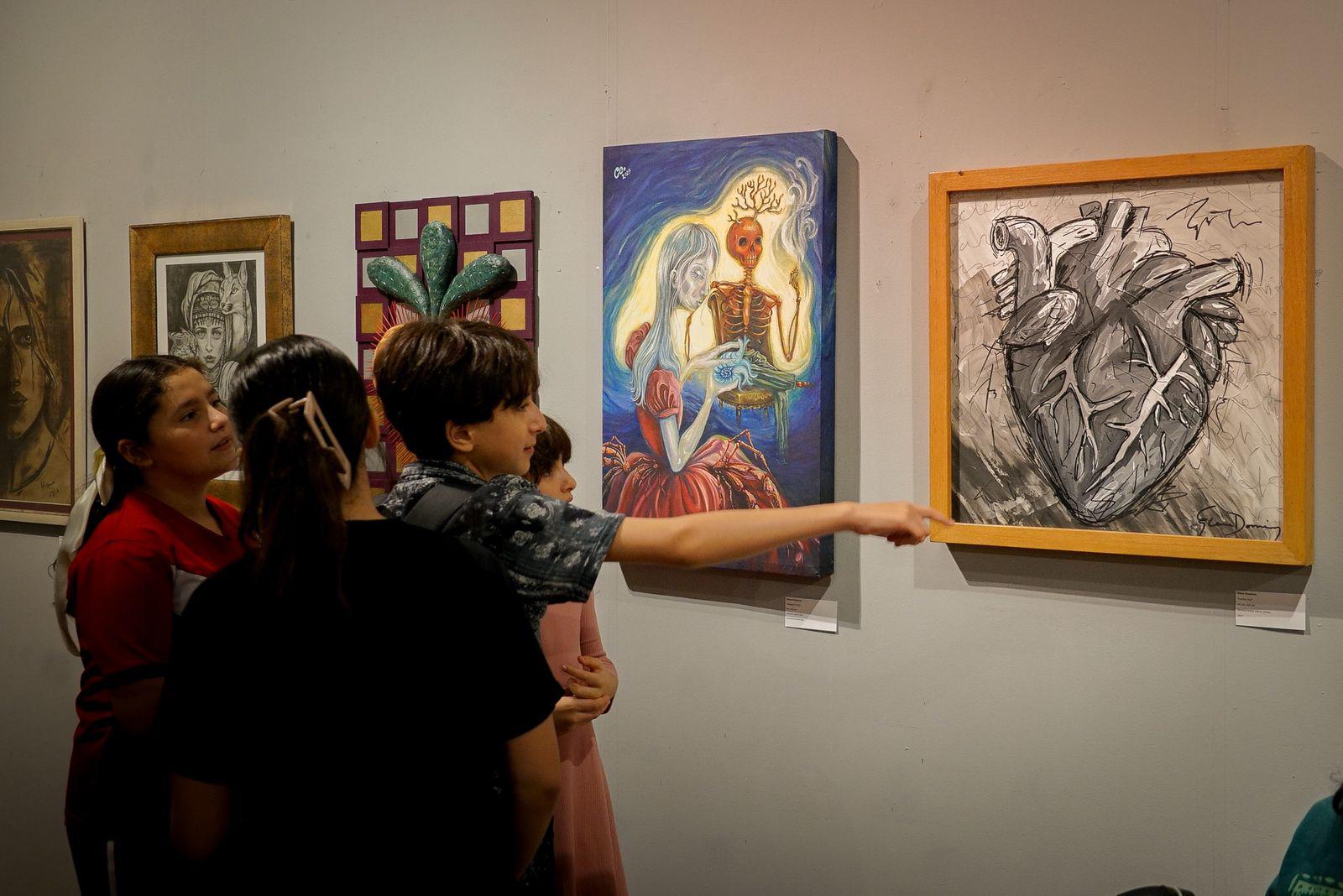 $!Una diversidad de estilos confluyen en la muestra.