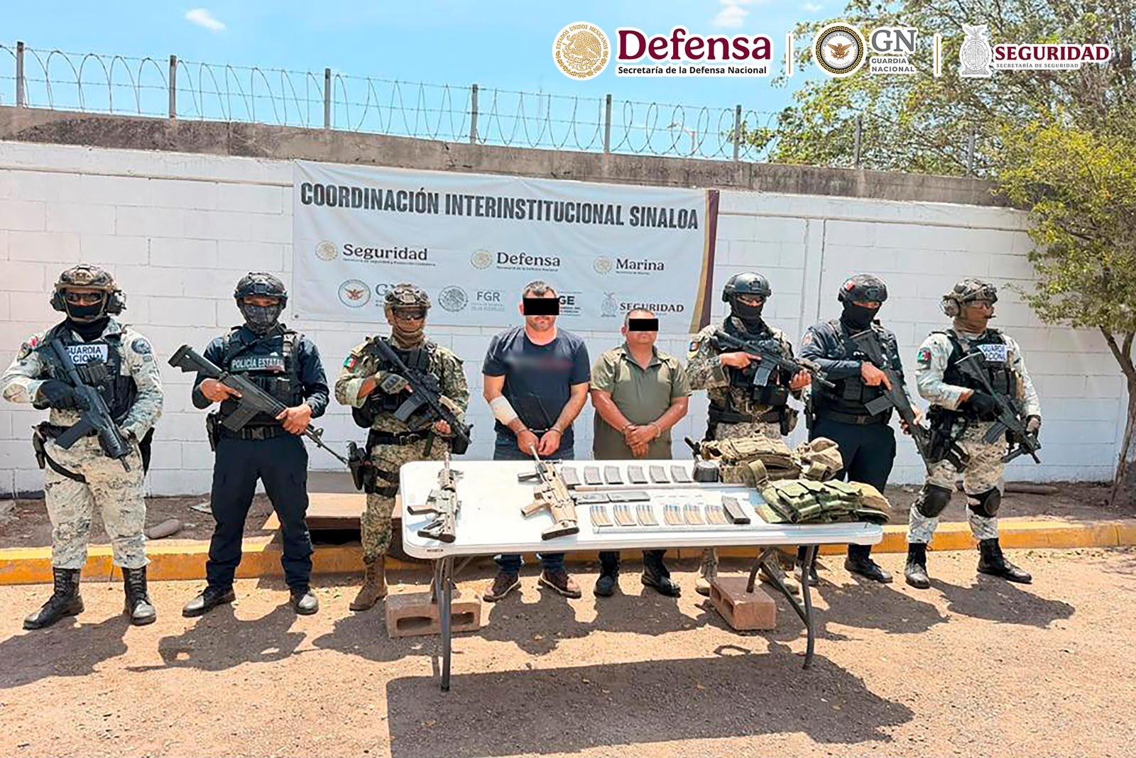 $!Confirma Gabinete de Seguridad detención de ‘Güero Pin’ y ex jefe policíaco de Escuinapa