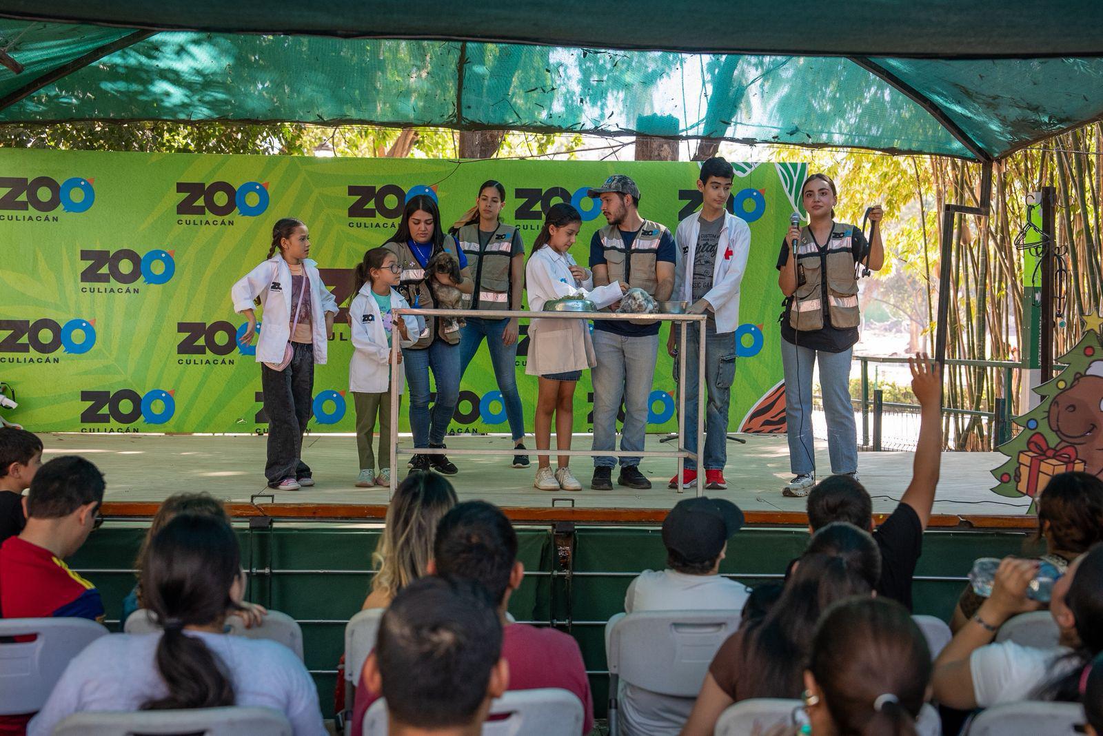 $!Buscan nombre para los nuevos capibaras y niños de Culiacán participan en dinámica del Zoológico de Culiacán