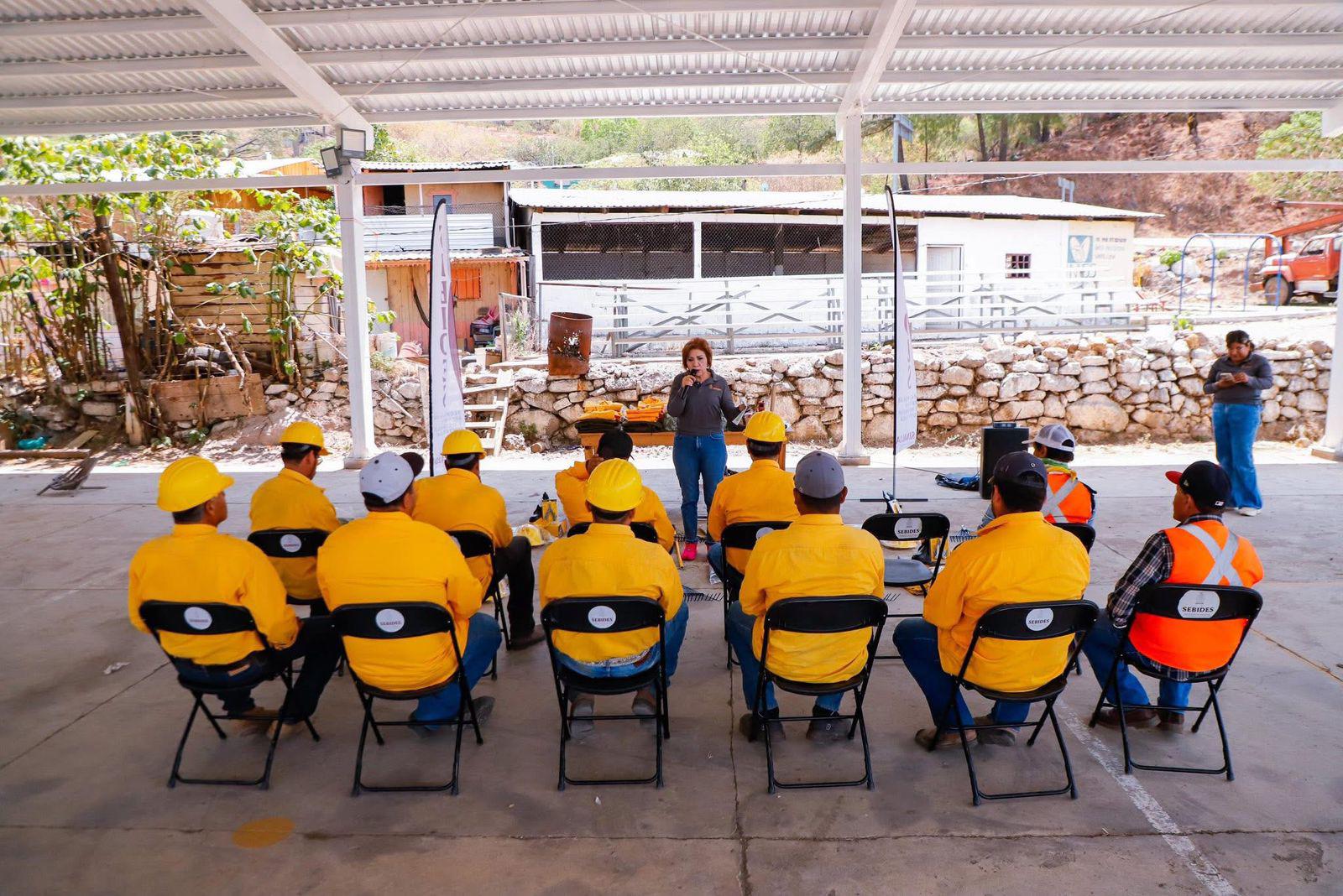 $!Integran brigada contra incendios forestales en Potrerillos, Concordia