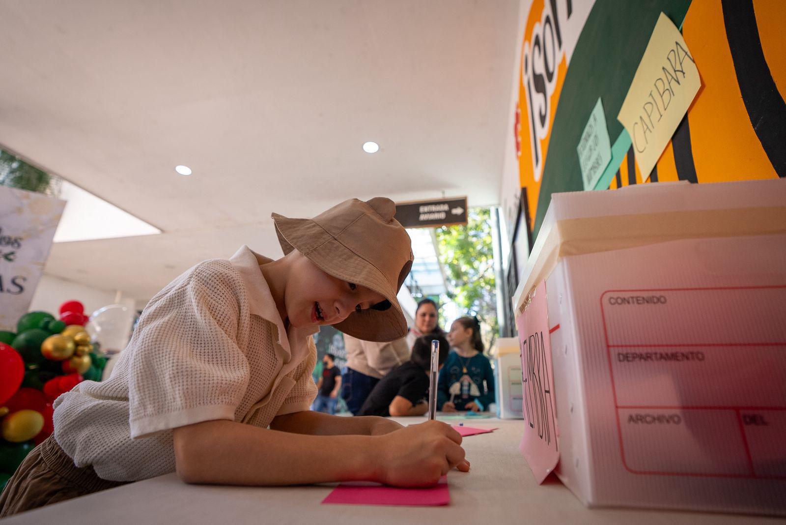 $!Buscan nombre para los nuevos capibaras y niños de Culiacán participan en dinámica del Zoológico de Culiacán