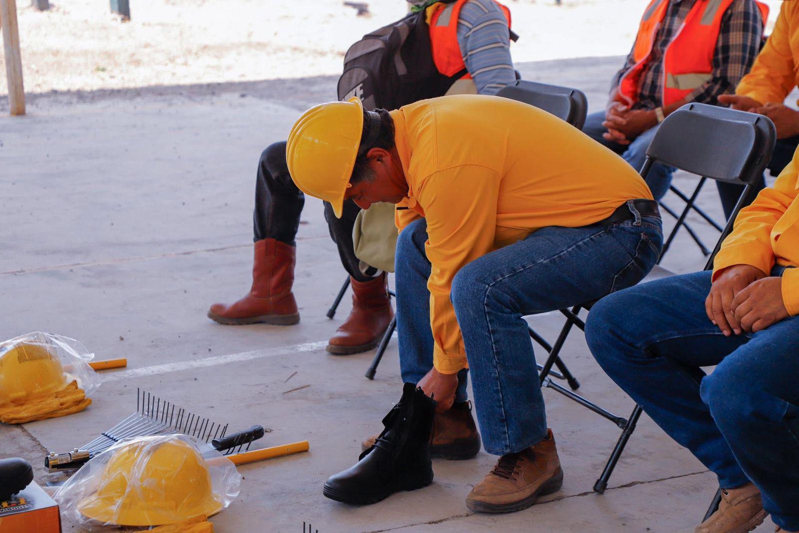 $!Integran brigada contra incendios forestales en Potrerillos, Concordia