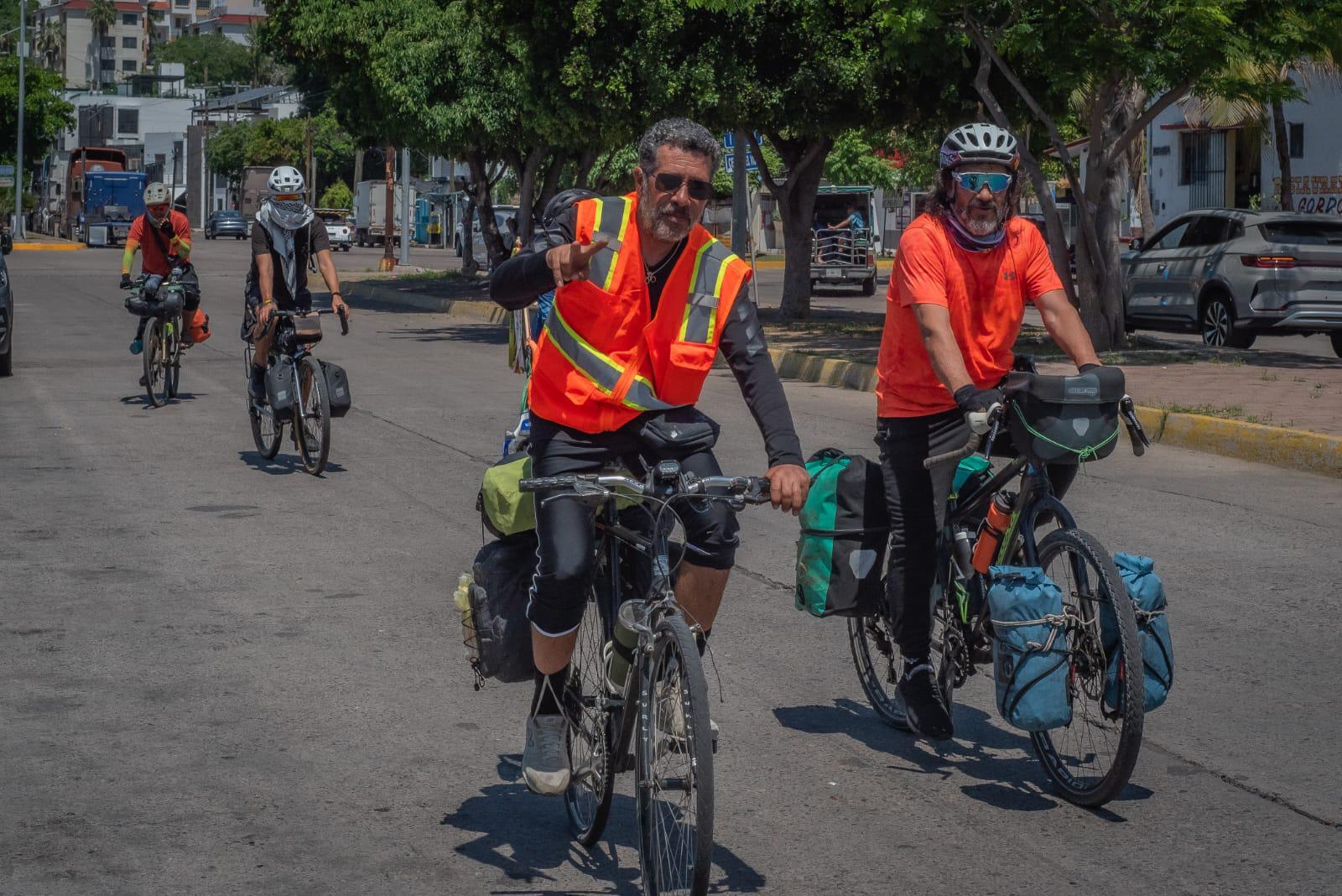 $!Ruta Chichimeca cumple 23 años y hace escala en Mazatlán rumbo a la frontera sur de México