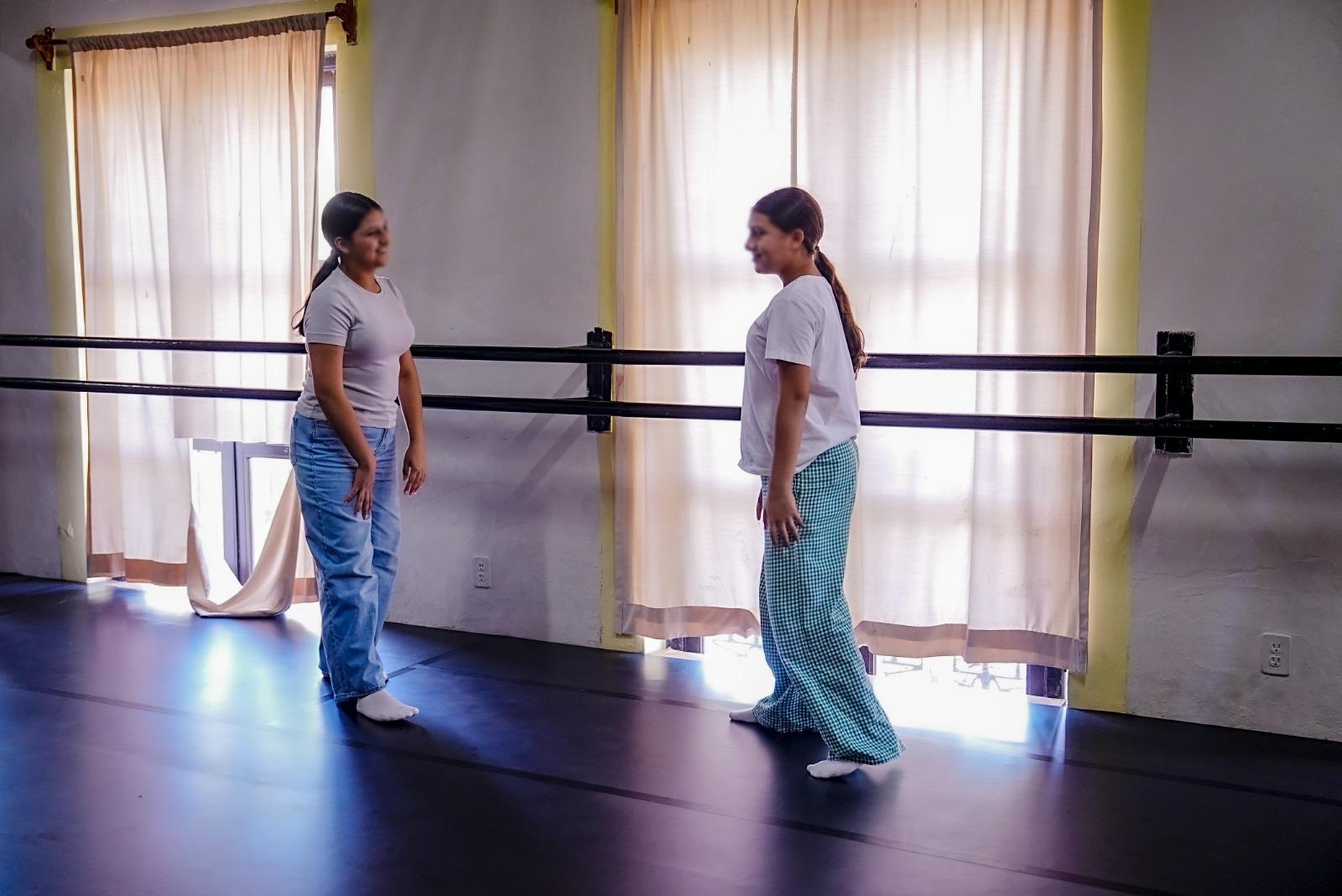 $!Alumnas durante uno de los ensayos.