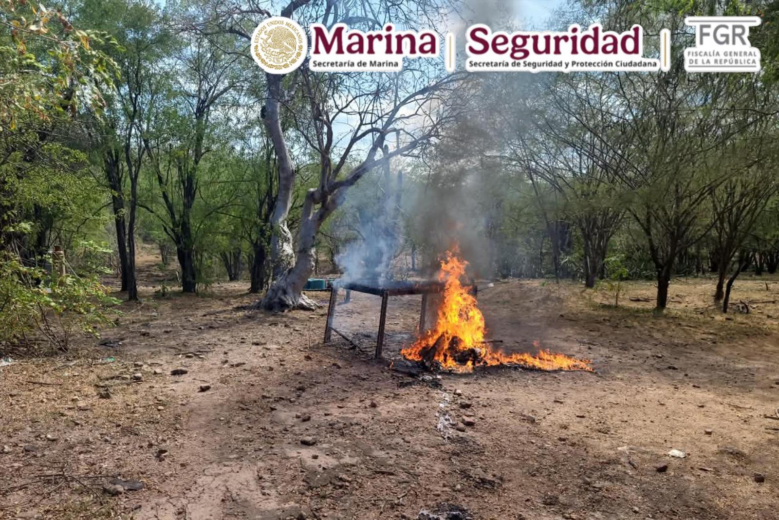 $!Inhabilitan instalación para producir metanfetamina en Culiacán; aseguran 100 kilos