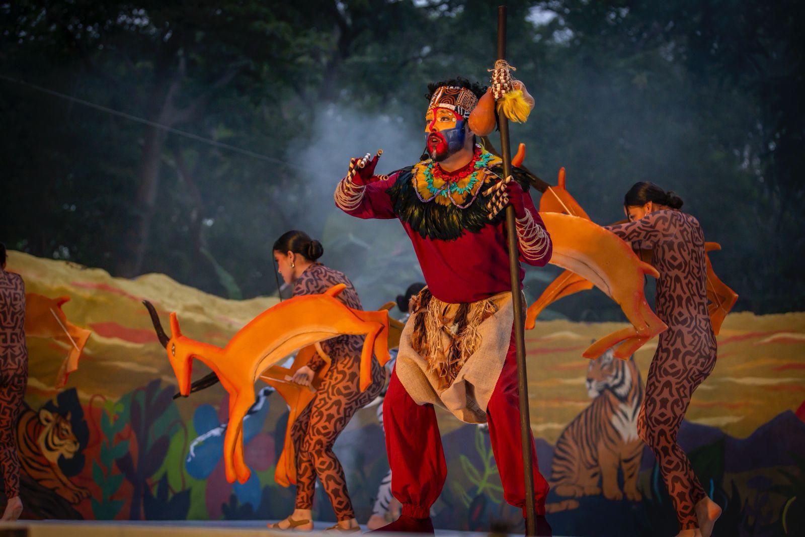 $!La academia Proyecto M presentó El Rugido de la Sabana.