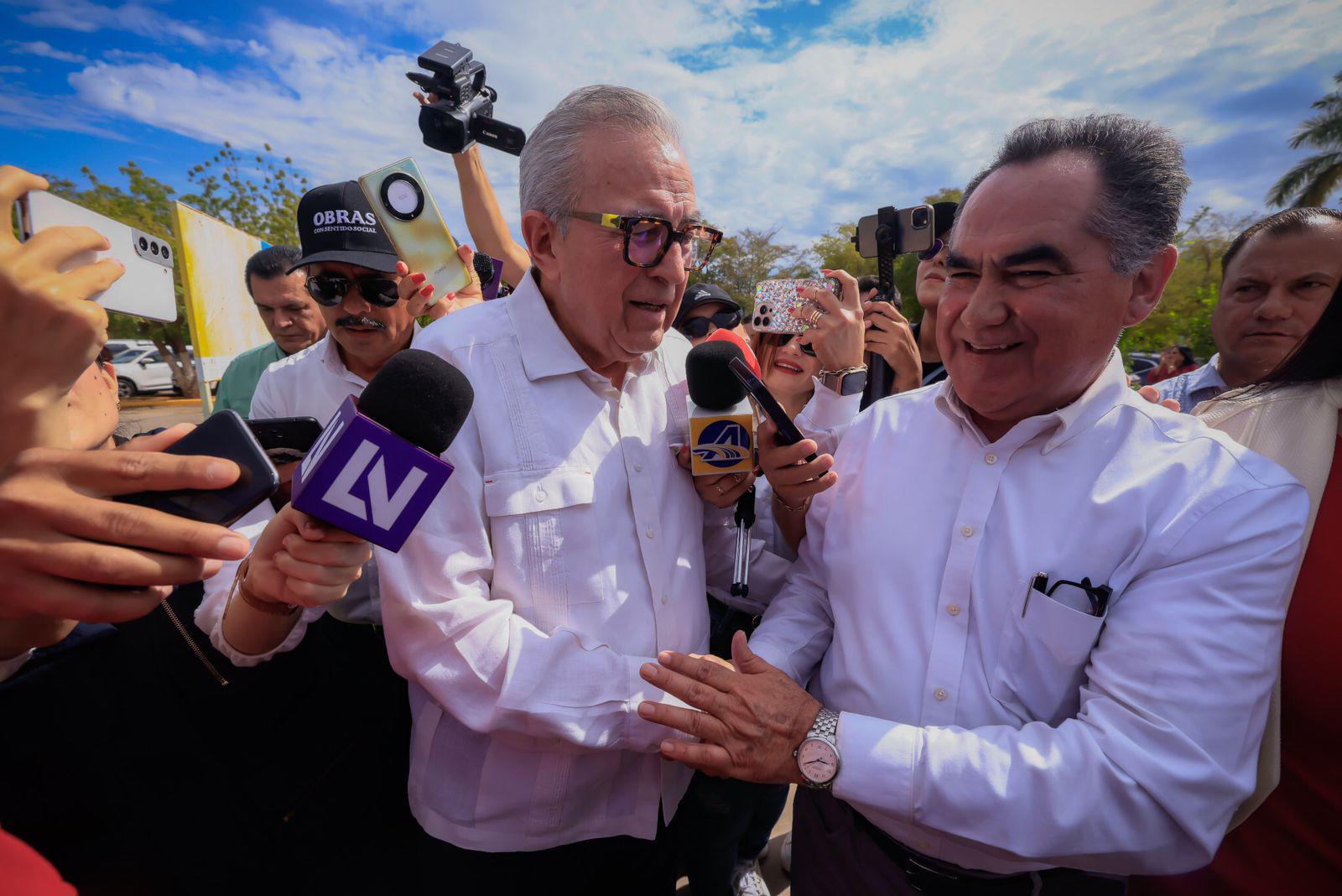 $!Dan banderazo a obra de edificio de la Facultad de Medicina de la UAS en Guasave; costará $48.9 millones