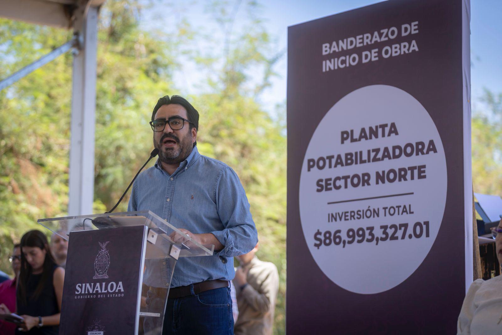 $!Anuncian nueva planta potabilizadora al norte de Culiacán; costará $86.9 millones