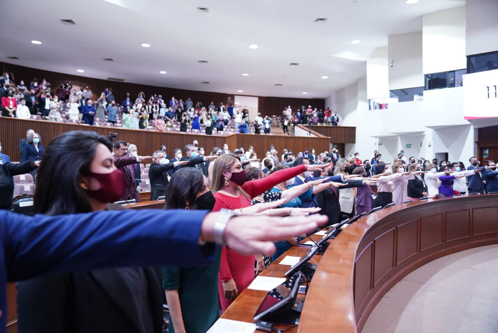 $!Queda instalada la 64 Legislatura del Congreso de Sinaloa