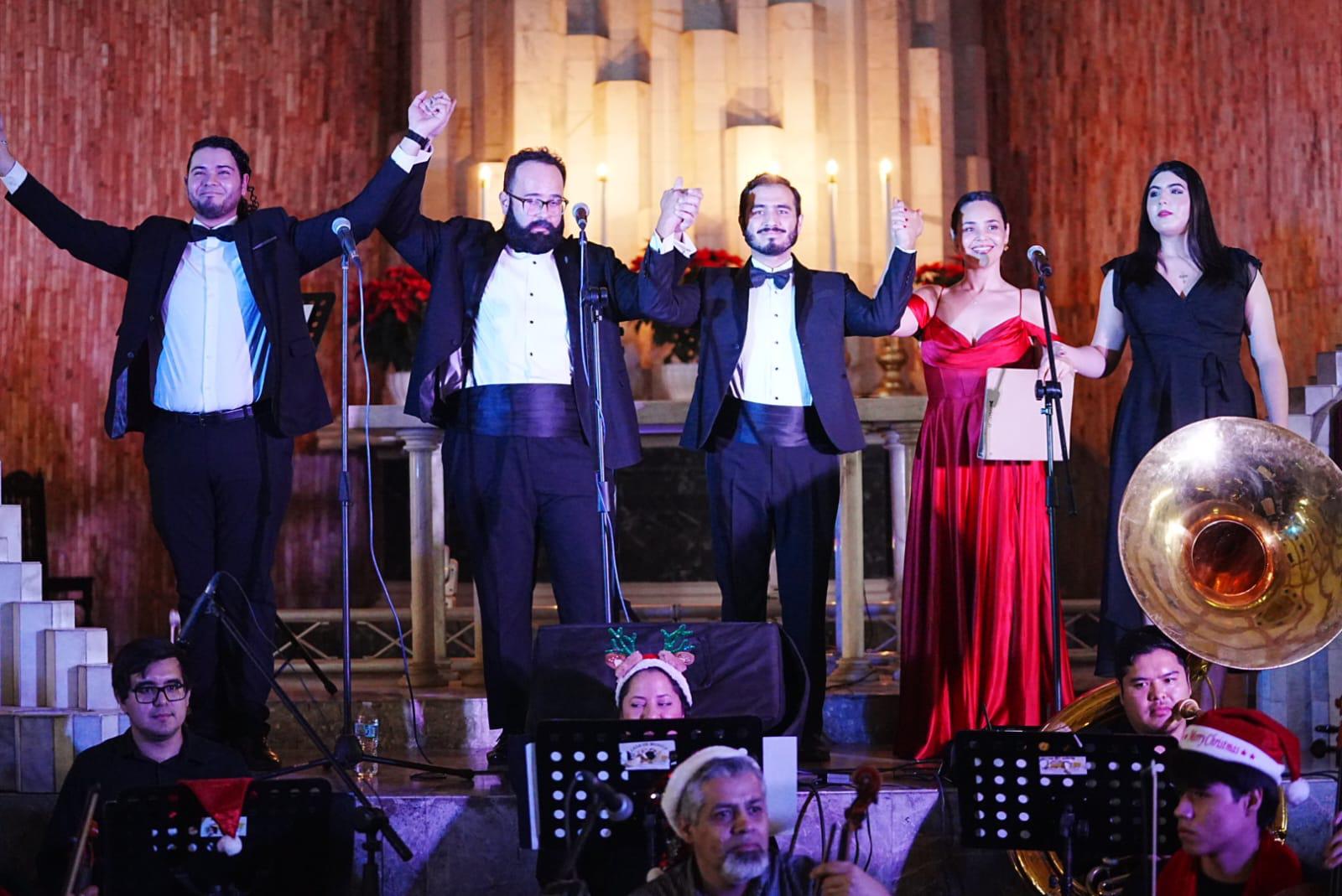 $!Manuel Dávalos, Jorge Echeagaray, Alejandro Yépez, Rebeca de Rueda y Perla Orozco.