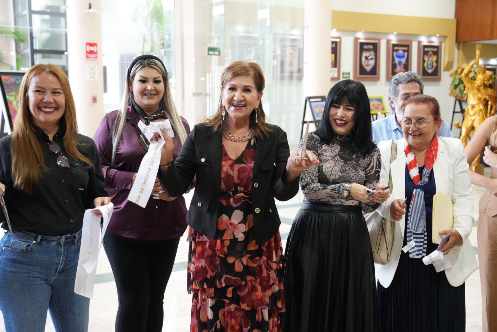 $!La muestra fue inaugurada por la diputada Tere Guerra.