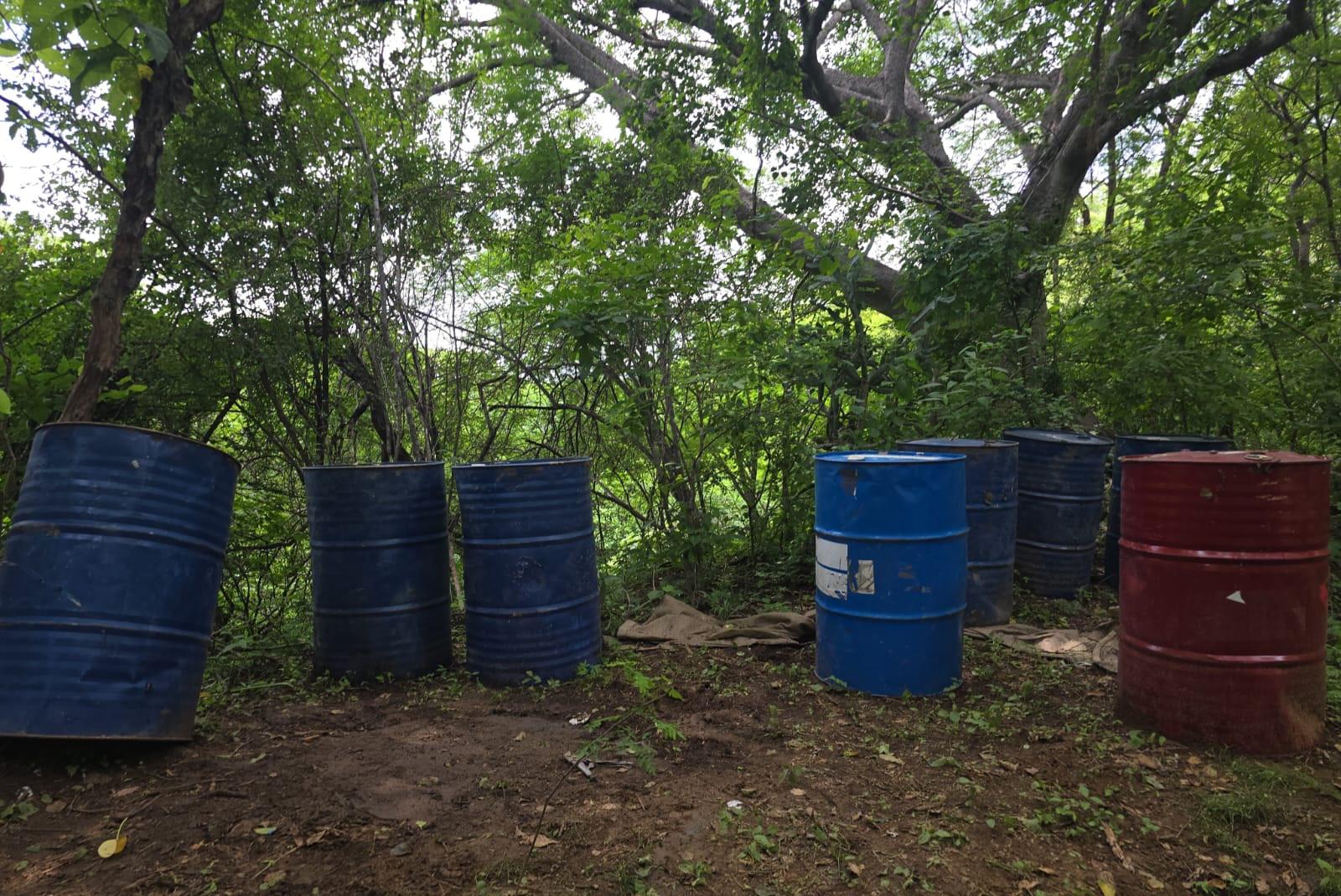 $!Marina localiza y destruye tres laboratorios clandestinos en Sinaloa