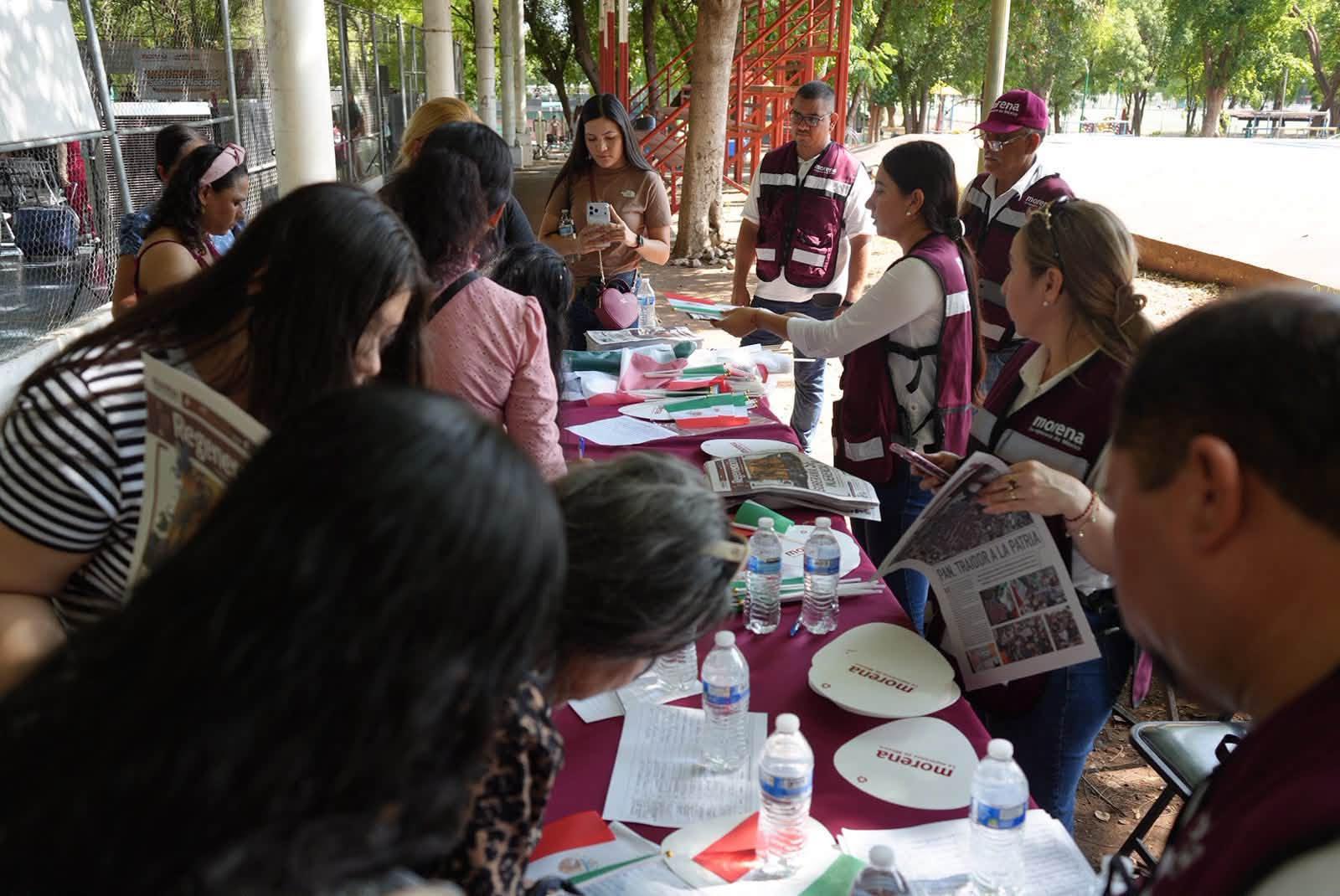 $!Morena reúne a militancia en Culiacán; llama a defender ‘la transformación’ y la soberanía nacional
