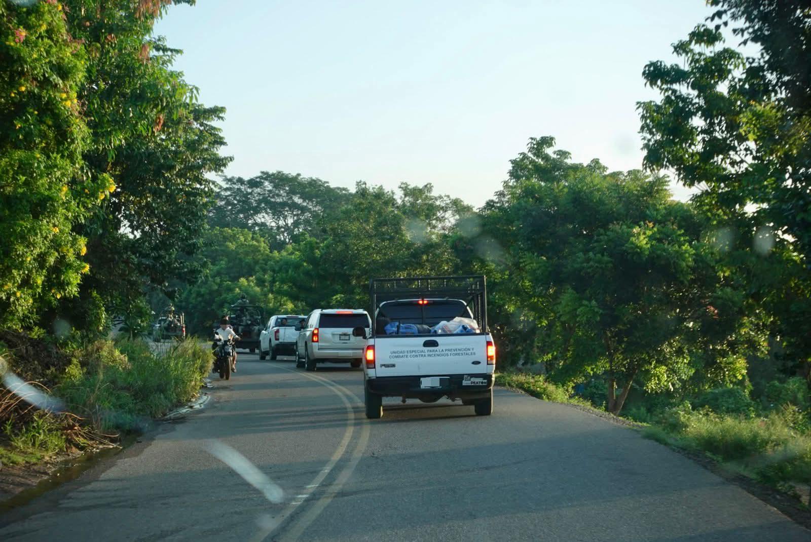 $!Sebides entrega apoyos en zona serrana de Rosario tras bloqueos comunitarios