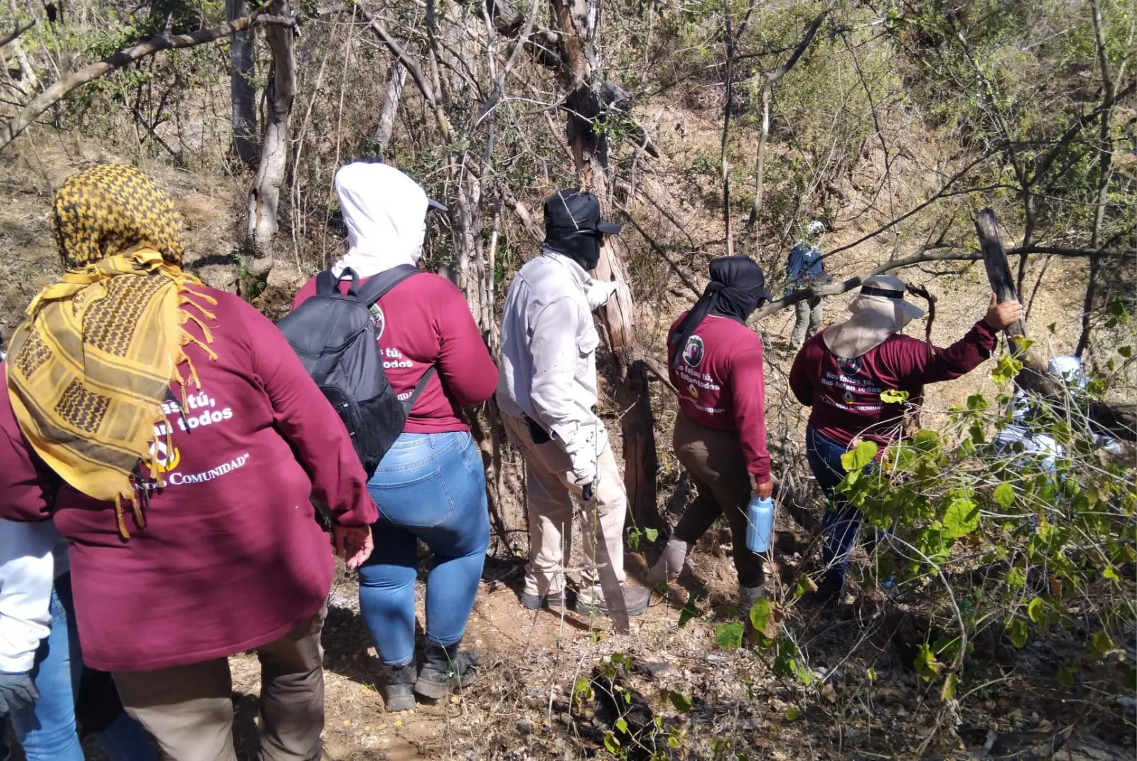 $!Caminar la tierra en silencio: Una jornada de prospección en El Verde
