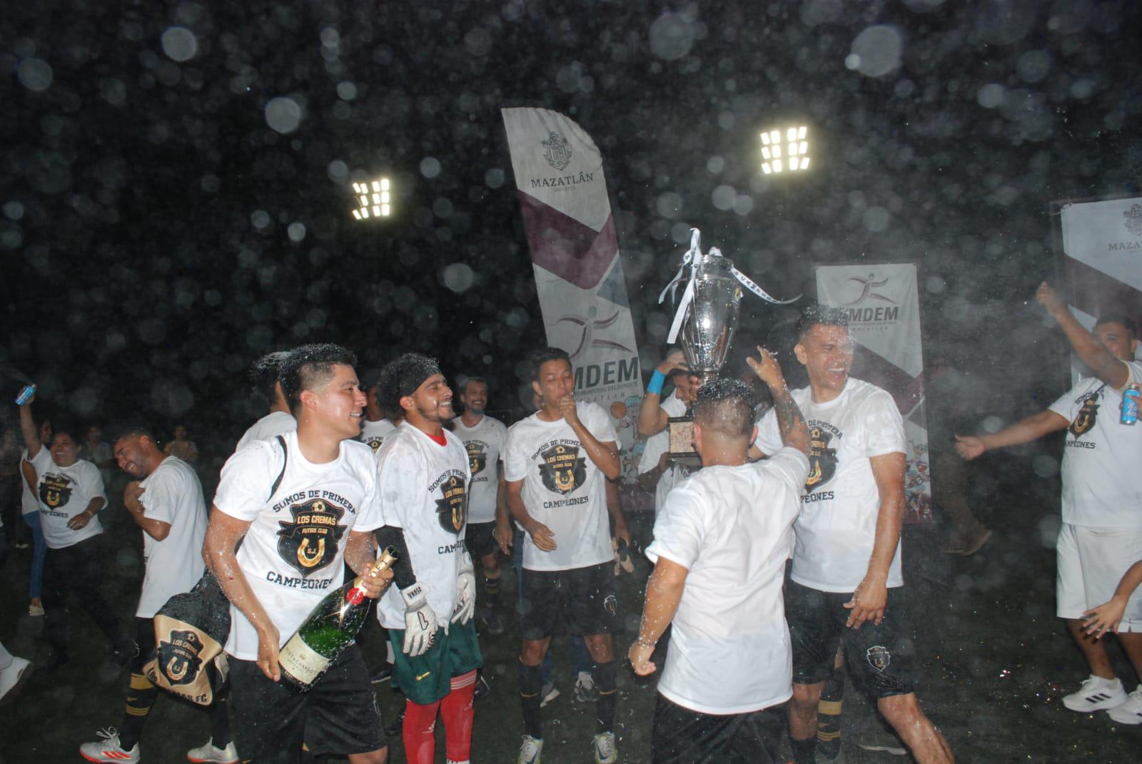 $!Se corona Cremas Independiente campeón de la Segunda Fuerza