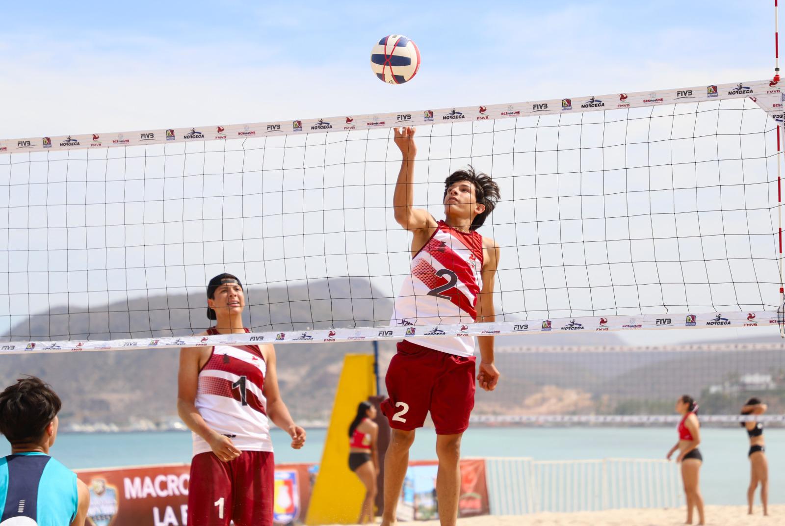 $!Día histórico para Sinaloa en el voleibol de playa