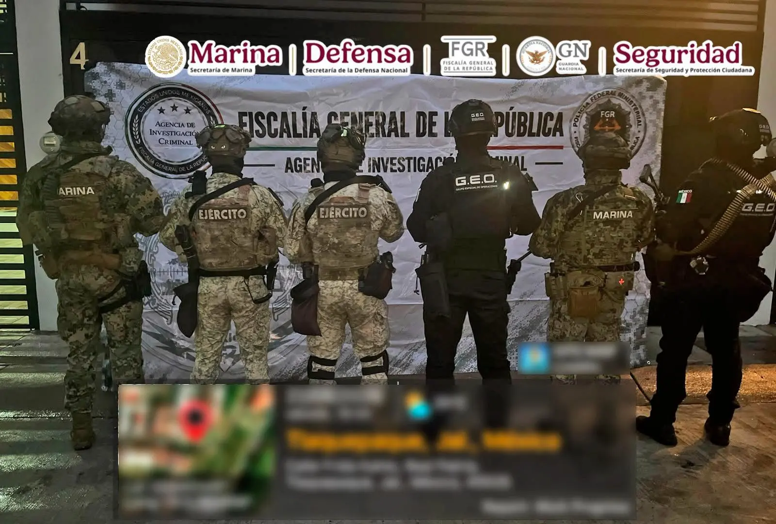 $!Detienen a 20 presuntos integrantes del CJNG en operativo simultáneo en tres estados