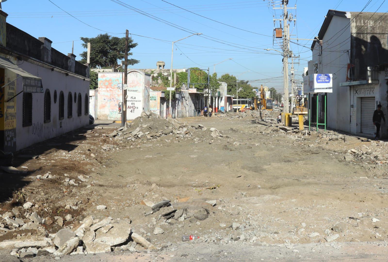 $!Avanza la primera etapa de modernización de la avenida Insurgentes