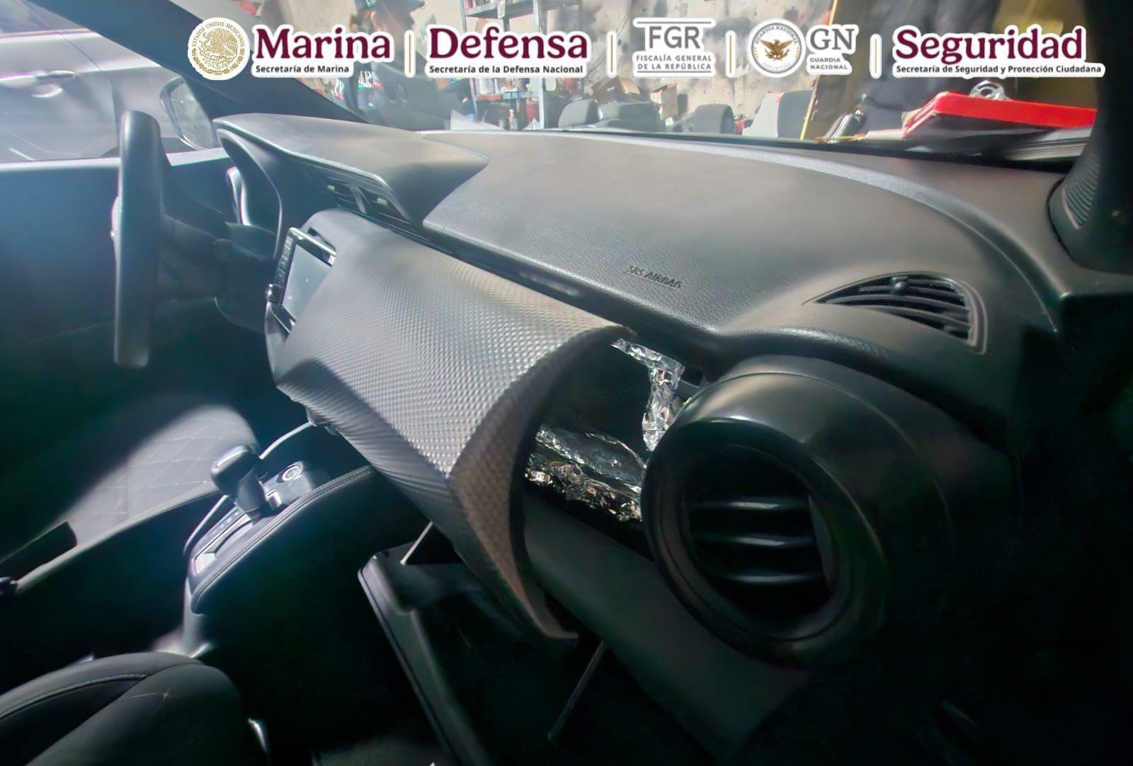 $!Aseguran bodega de almacenamiento de drogas y vehículos en Baja California