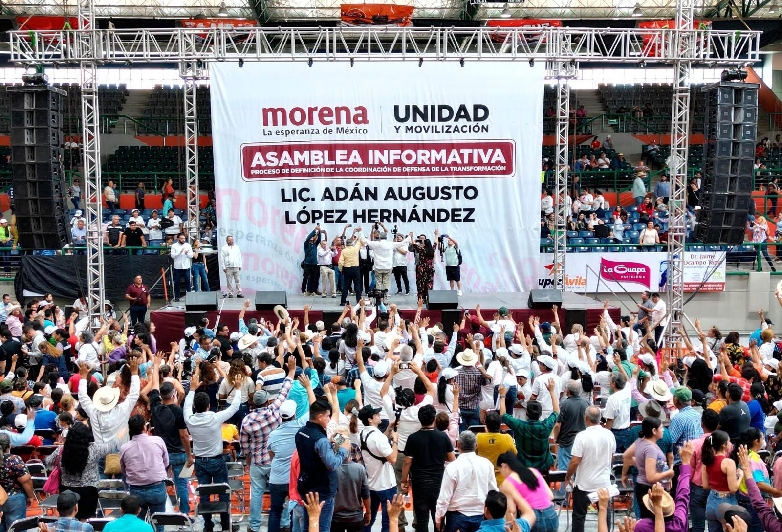 $!México seguirá como País del pueblo, no de los adinerados: Adán Augusto