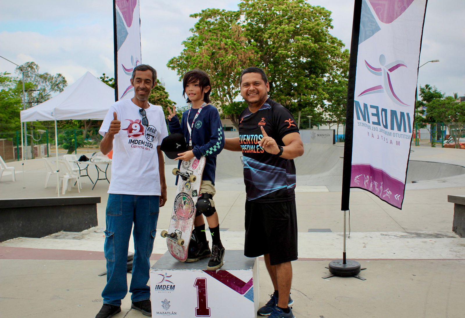 $!‘Vuelan’ en quinta fecha de Circuito de Patinaje sobre Ruedas