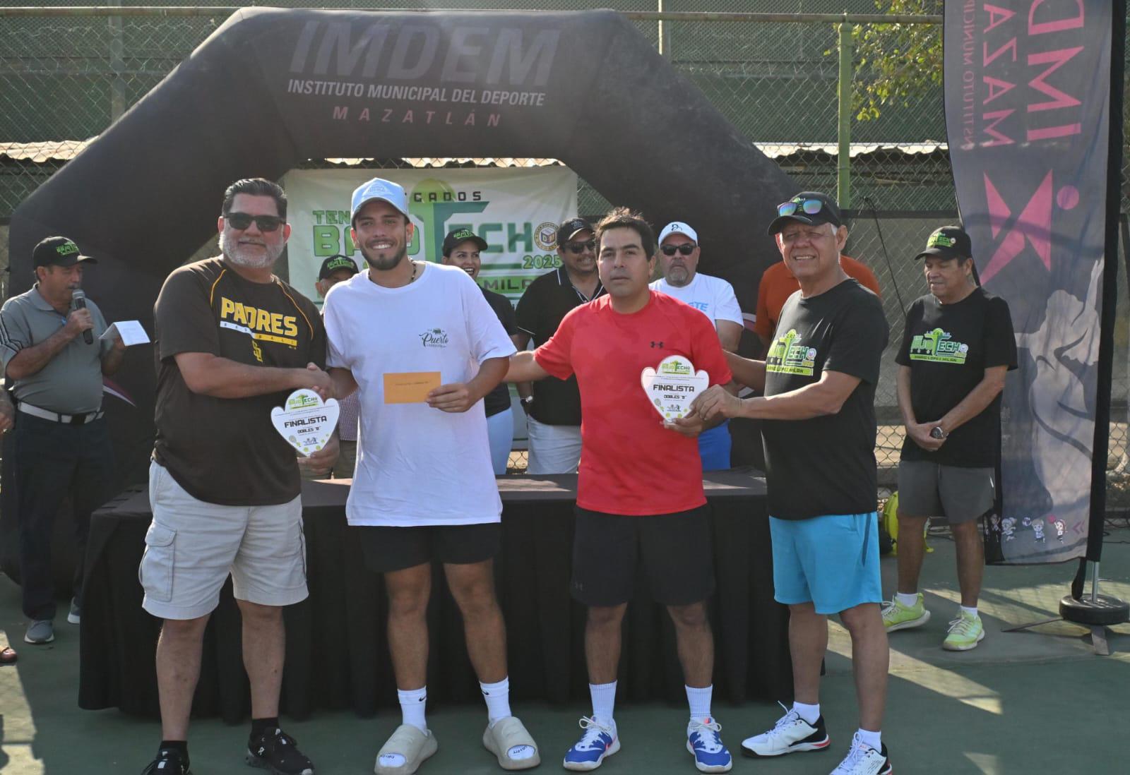 $!Culmina en el Muralla el Torneo de Tenis Bajo Techo